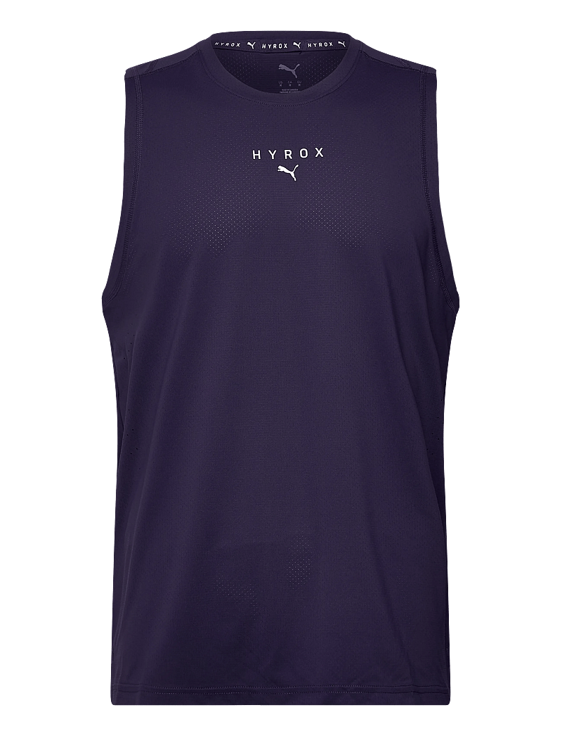 PUMA - M PUMA X HYROX DRYELITE TRAINING TANK - tank tops - deep plum - 0