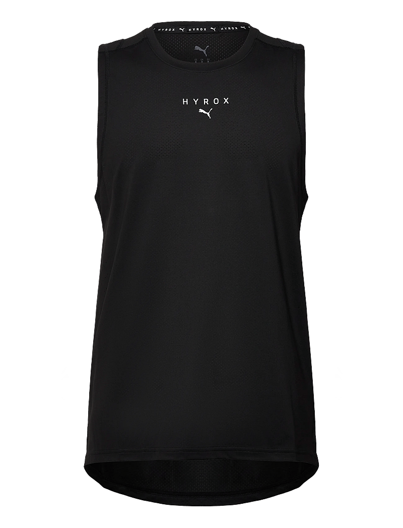 PUMA - M PUMA X HYROX DRYELITE TRAINING TANK - tank tops - puma black - 0