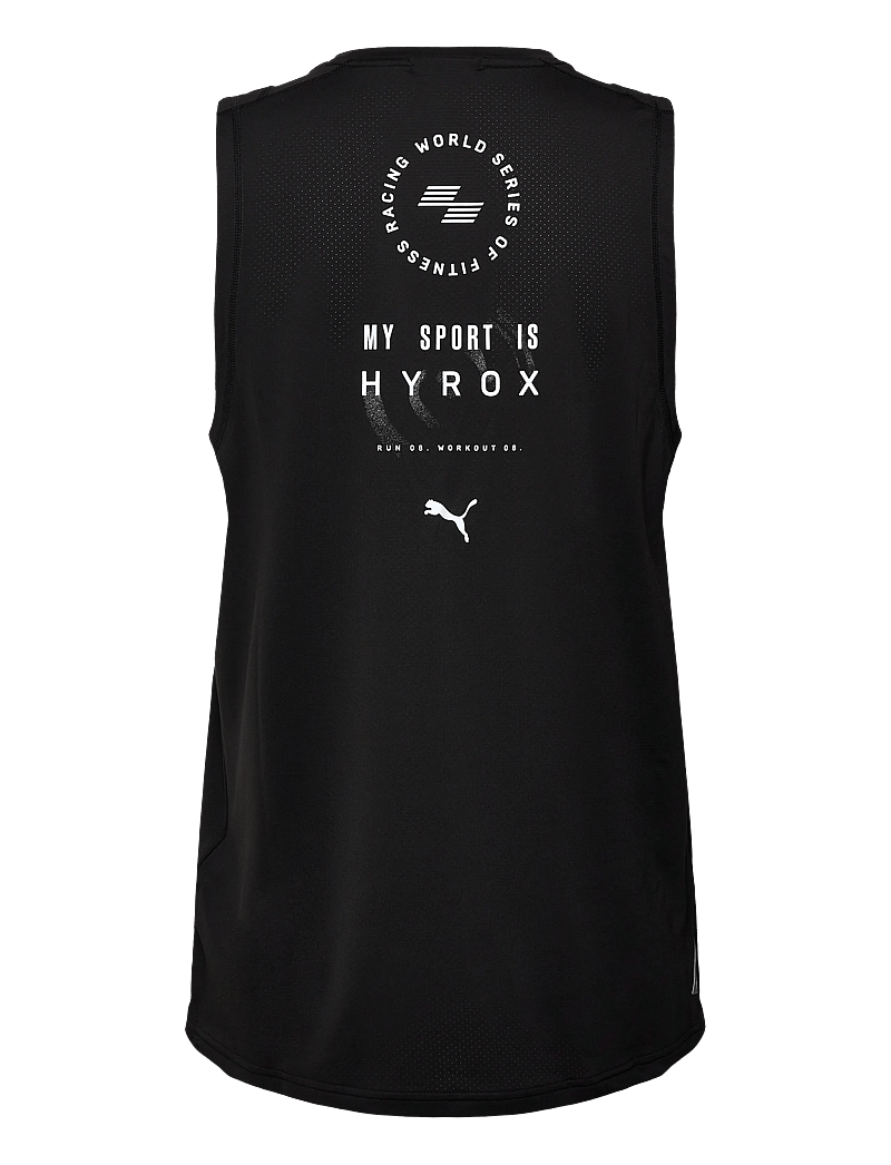 PUMA - M PUMA X HYROX DRYELITE TRAINING TANK - tank tops - puma black - 1