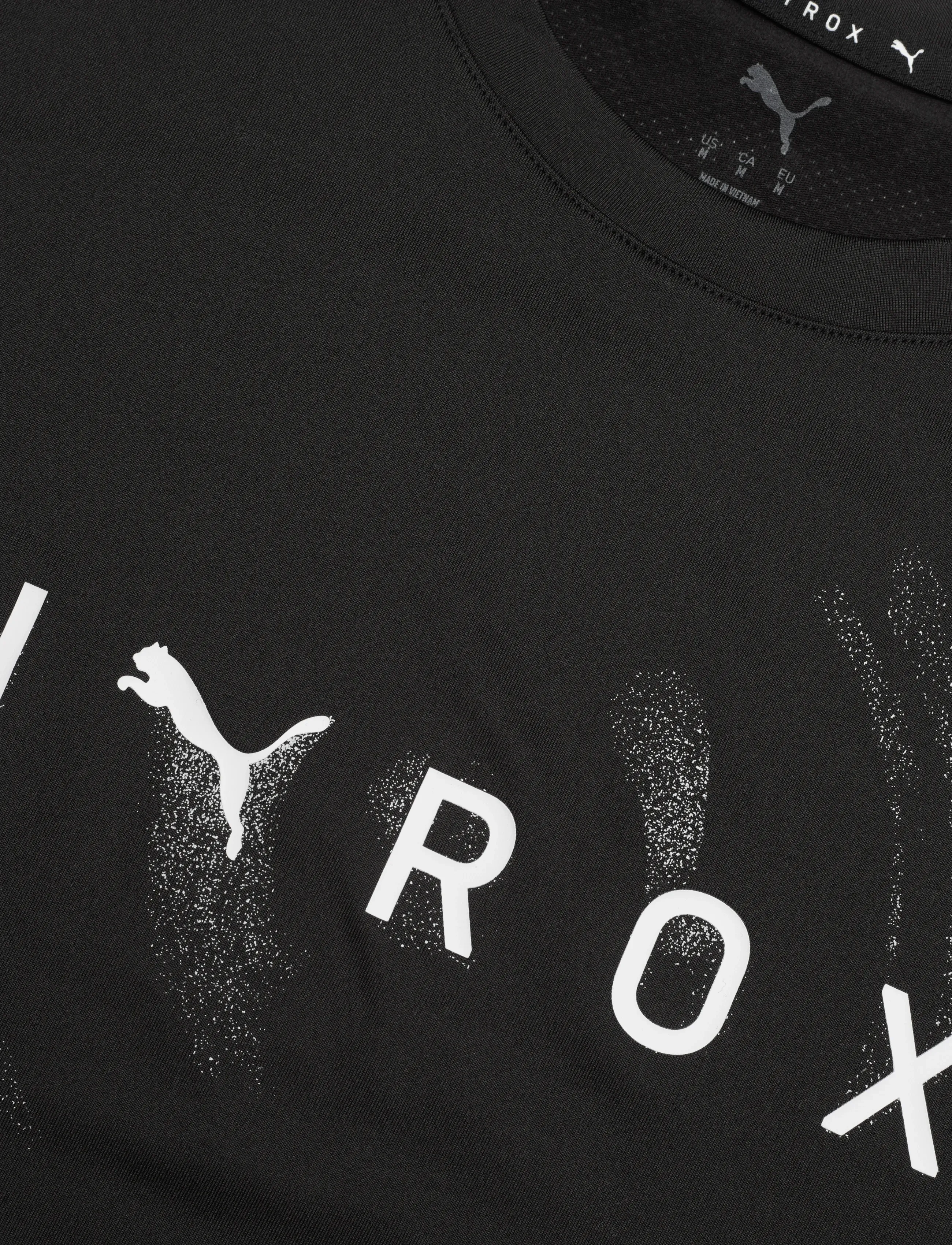 PUMA - M PUMA X HYROX CLOUDSPUN THERMOADAPT TEE - t-shirts - puma black - 2