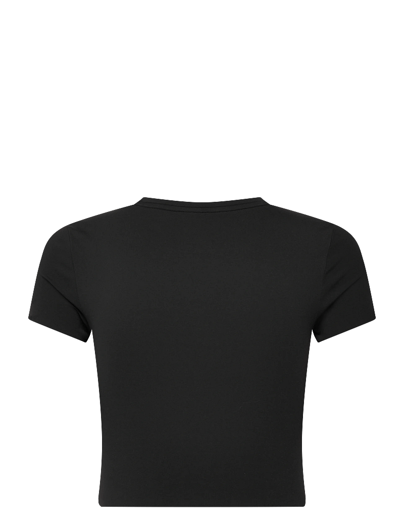 PUMA - W PUMA X HYROX SHAPELUXE SS CROP TEE - nabapluusid - puma black - 1