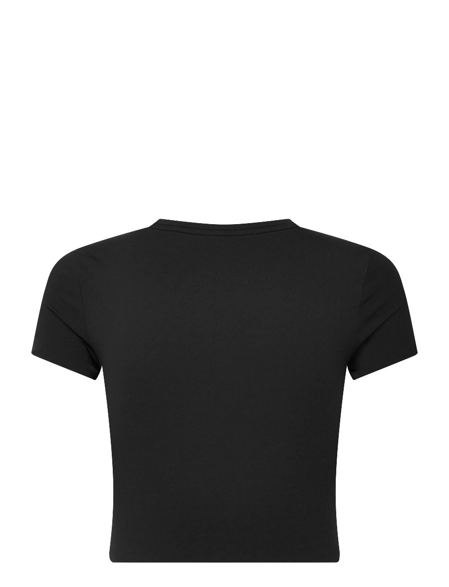 PUMA - W PUMA X HYROX SHAPELUXE SS CROP TEE - hauts courts - puma black - 1