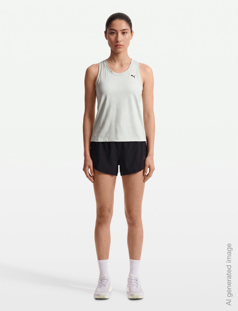 PUMA - W PWRMODE TANK - tank tops - creme de mint - 0