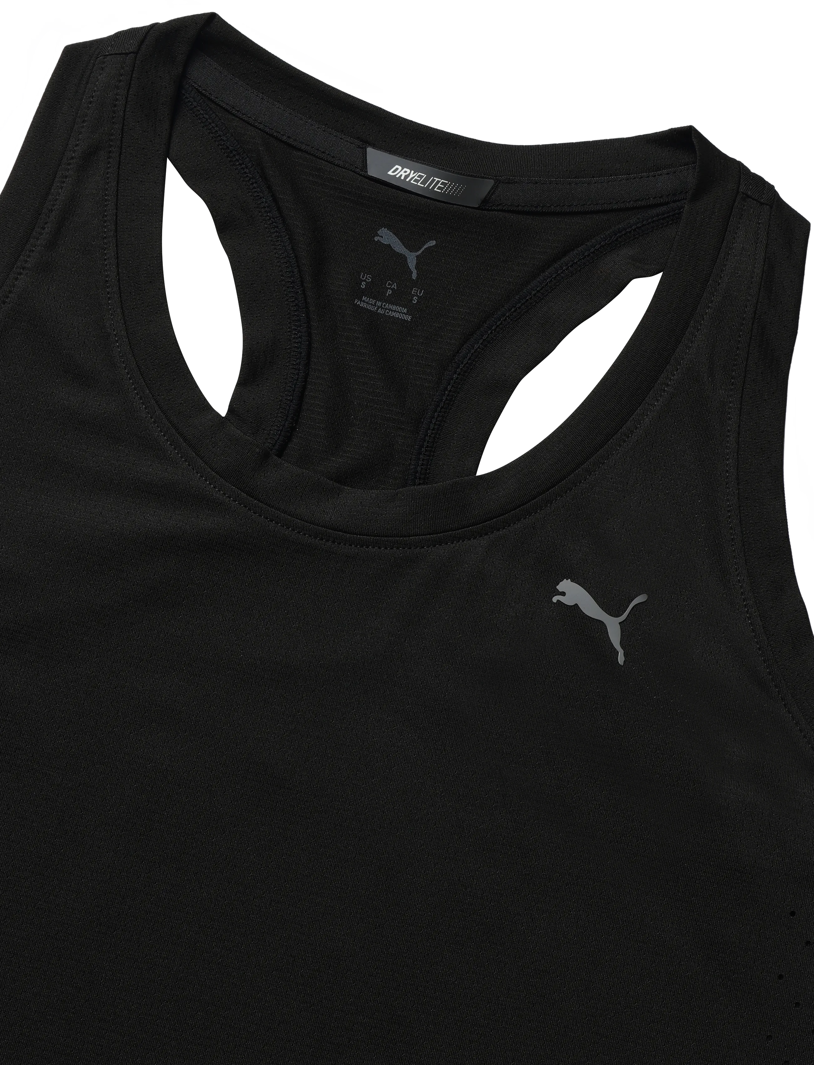 PUMA - W PWRMODE TANK - Õlapaeltega pluusid - puma black - 2