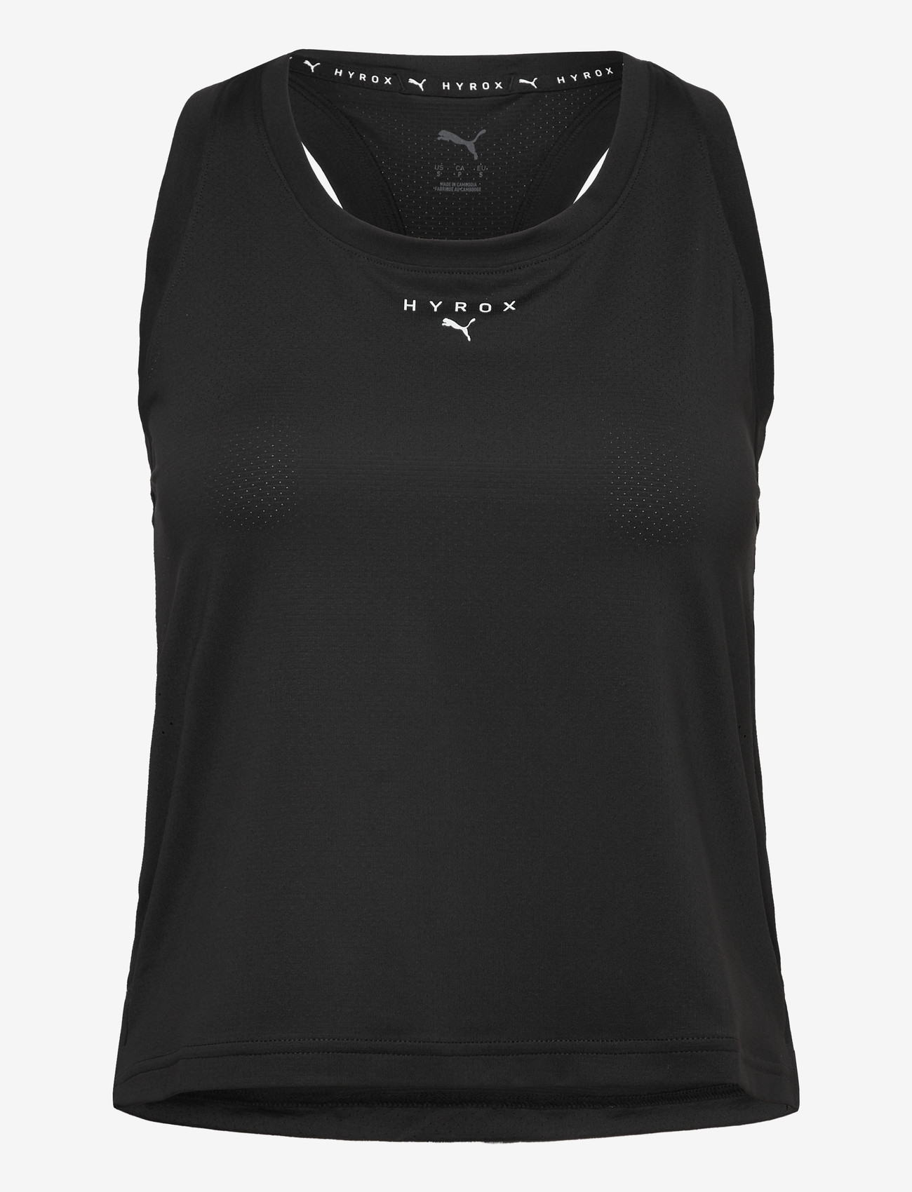 PUMA - W PUMA X HYROX DRYELITE TANK - toppe & t-shirts - puma black - 0