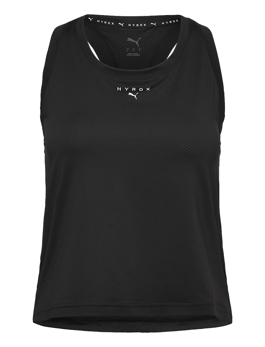 PUMA - W PUMA X HYROX DRYELITE TANK - toppe & t-shirts - puma black - 0