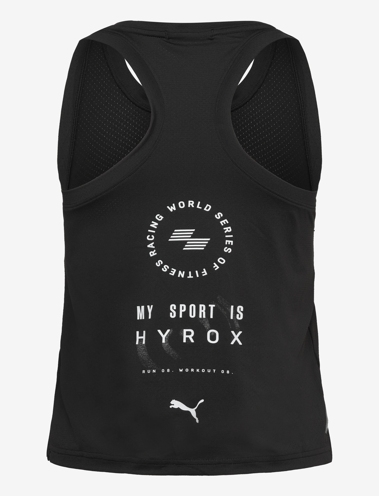 PUMA - W PUMA X HYROX DRYELITE TANK - toppe & t-shirts - puma black - 1