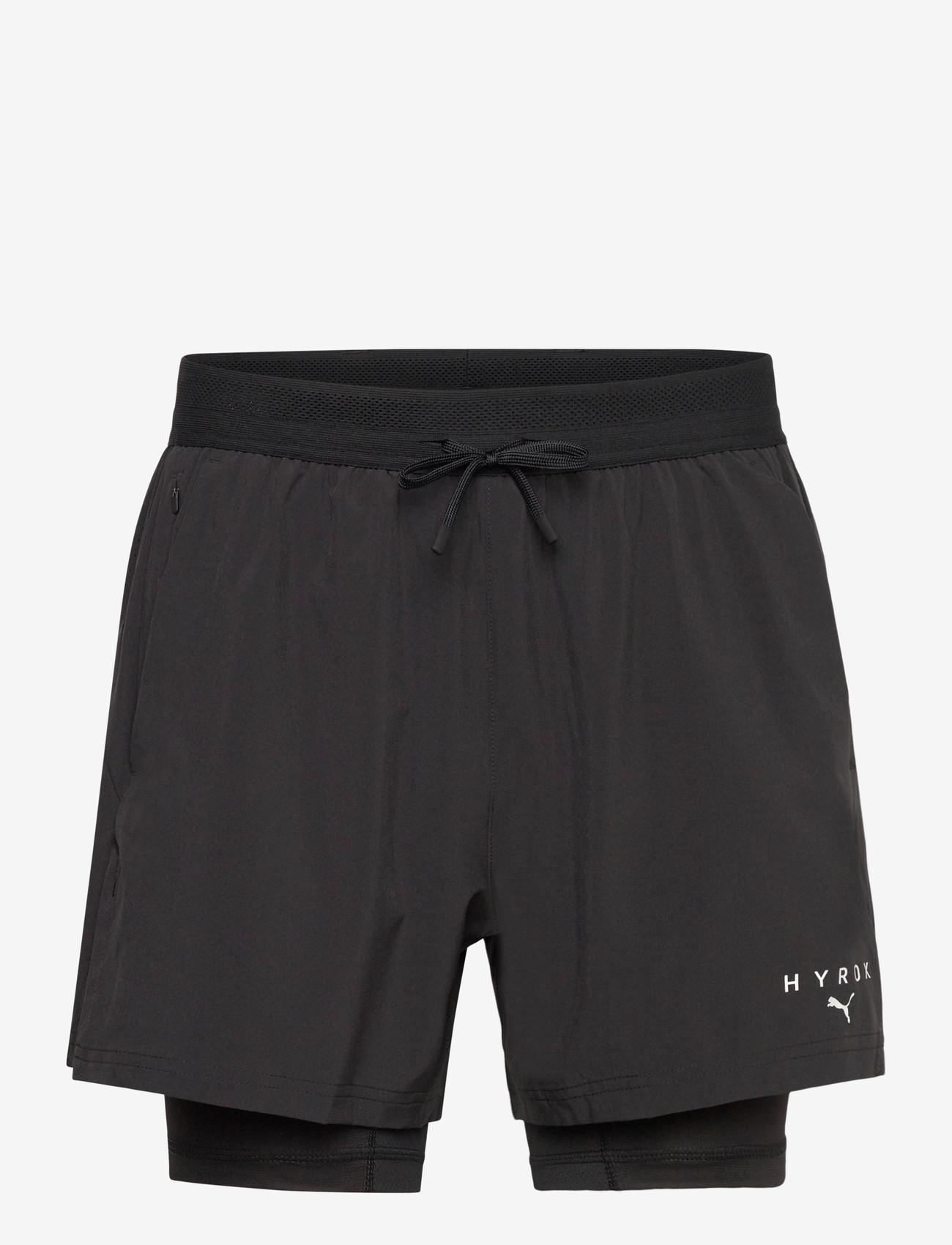 PUMA - M PUMA x HYROX DRYELITE 2in1 SHORT - training shorts - puma black - 0