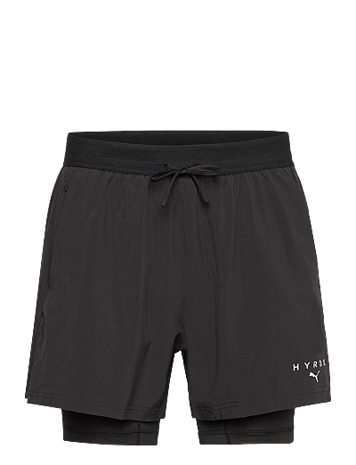 PUMA M PUMA x HYROX DRYELITE 2in1 SHORT - Træningsshorts - PUMA BLACK / black