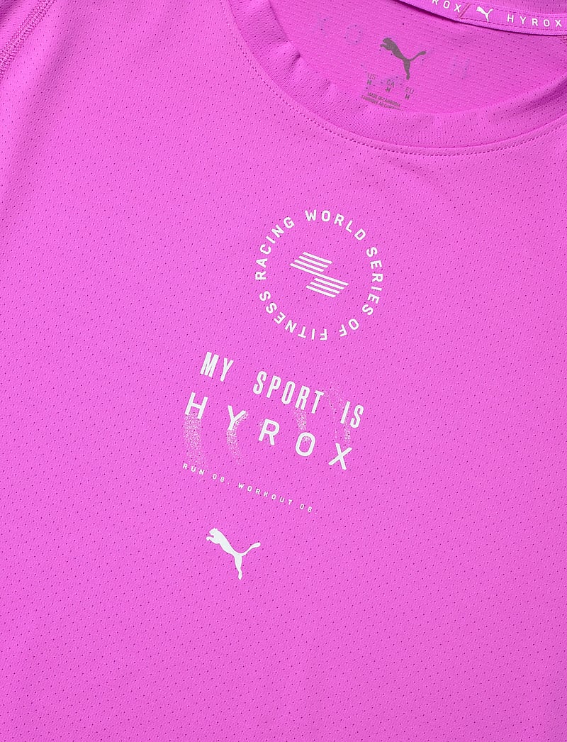 PUMA - M PUMA X HYROX DRYELITE TRAINING TEE - t-shirts - electric orchid - 2