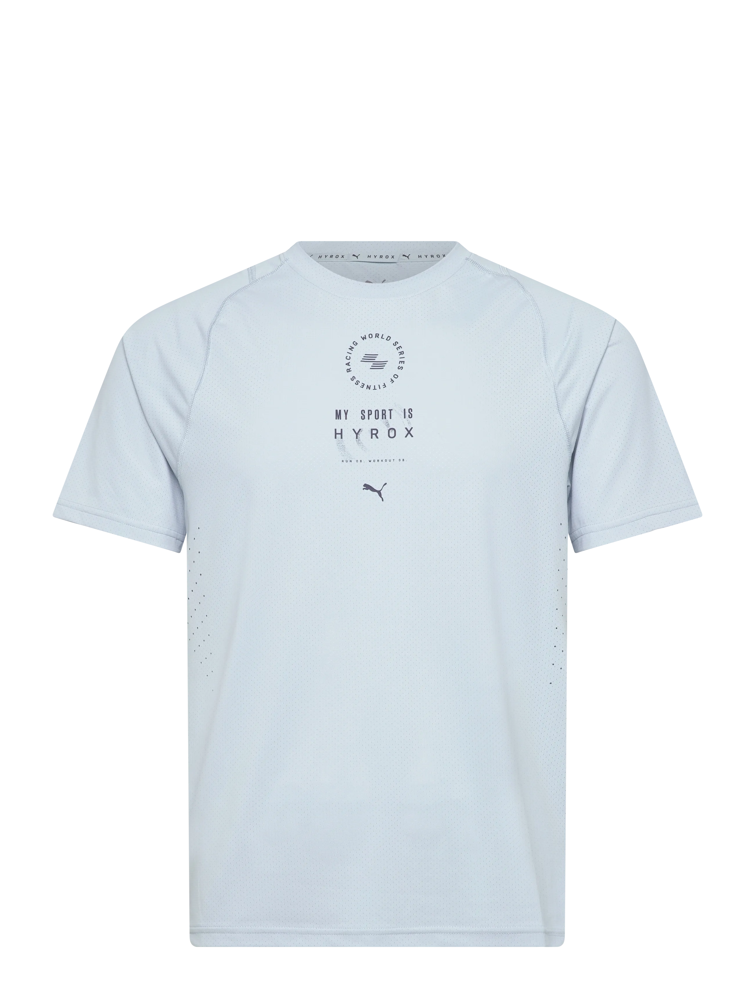 PUMA M Puma X Hyrox Dryelite Training Tee, Mænd, Trænings T-Shirt, Blå, Str: XL