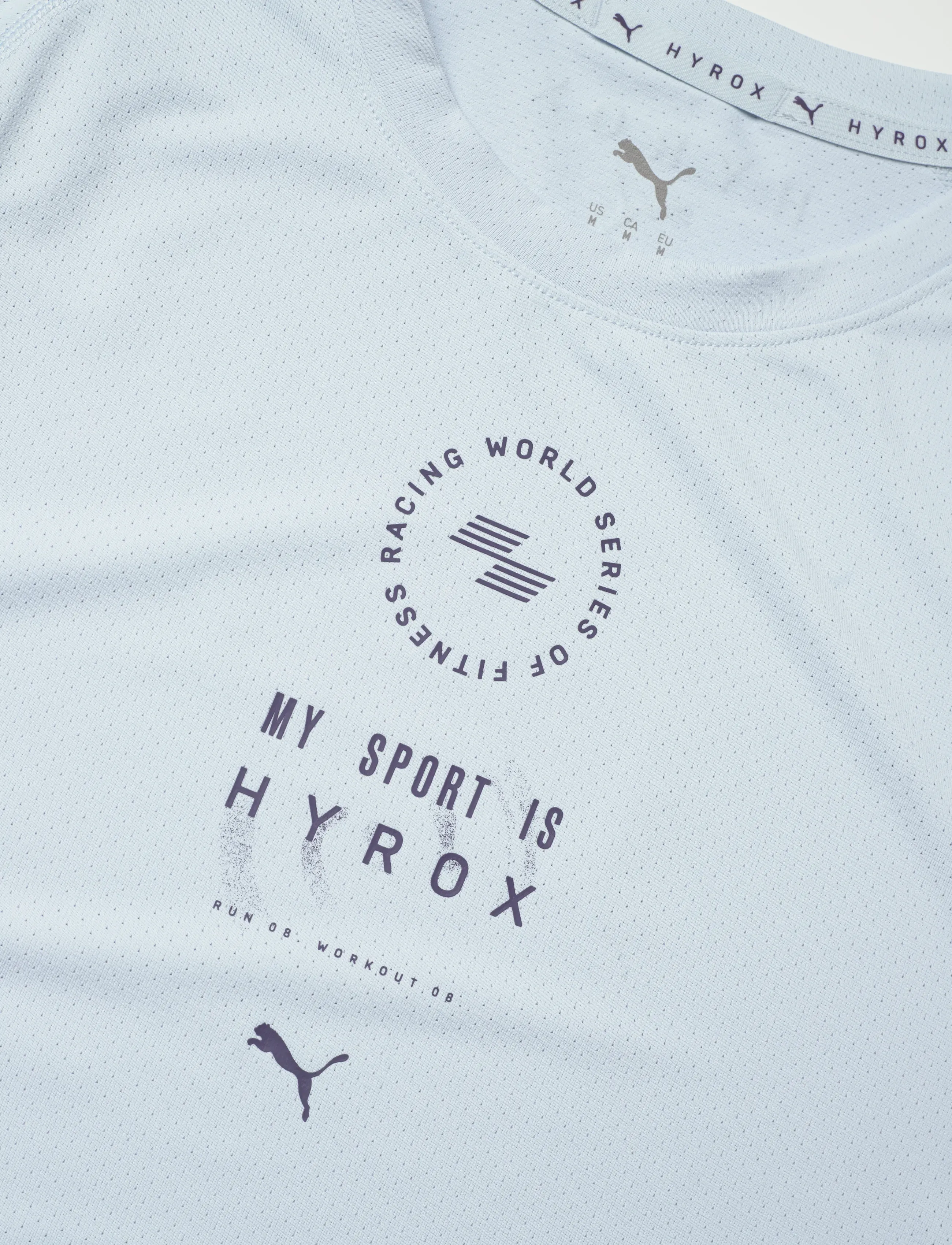 PUMA - M PUMA X HYROX DRYELITE TRAINING TEE - t-shirts - lucite - 2