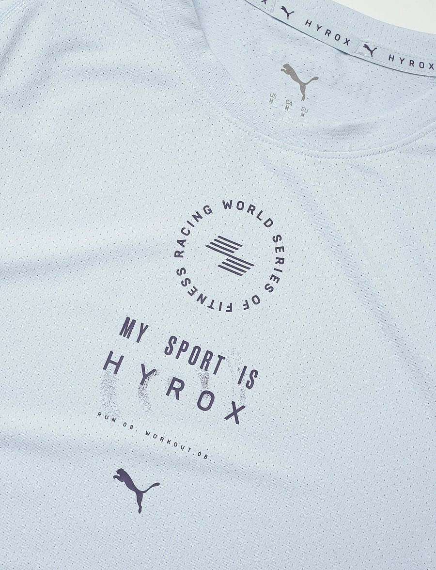 PUMA - M PUMA X HYROX DRYELITE TRAINING TEE - t-shirts - lucite - 2