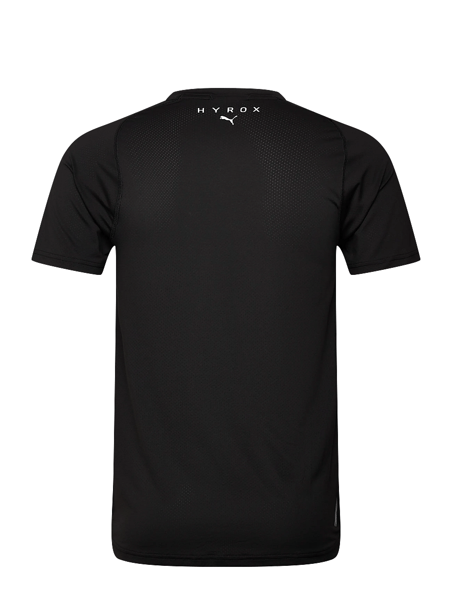 PUMA - M PUMA X HYROX DRYELITE TRAINING TEE - t-shirts - puma black - 1