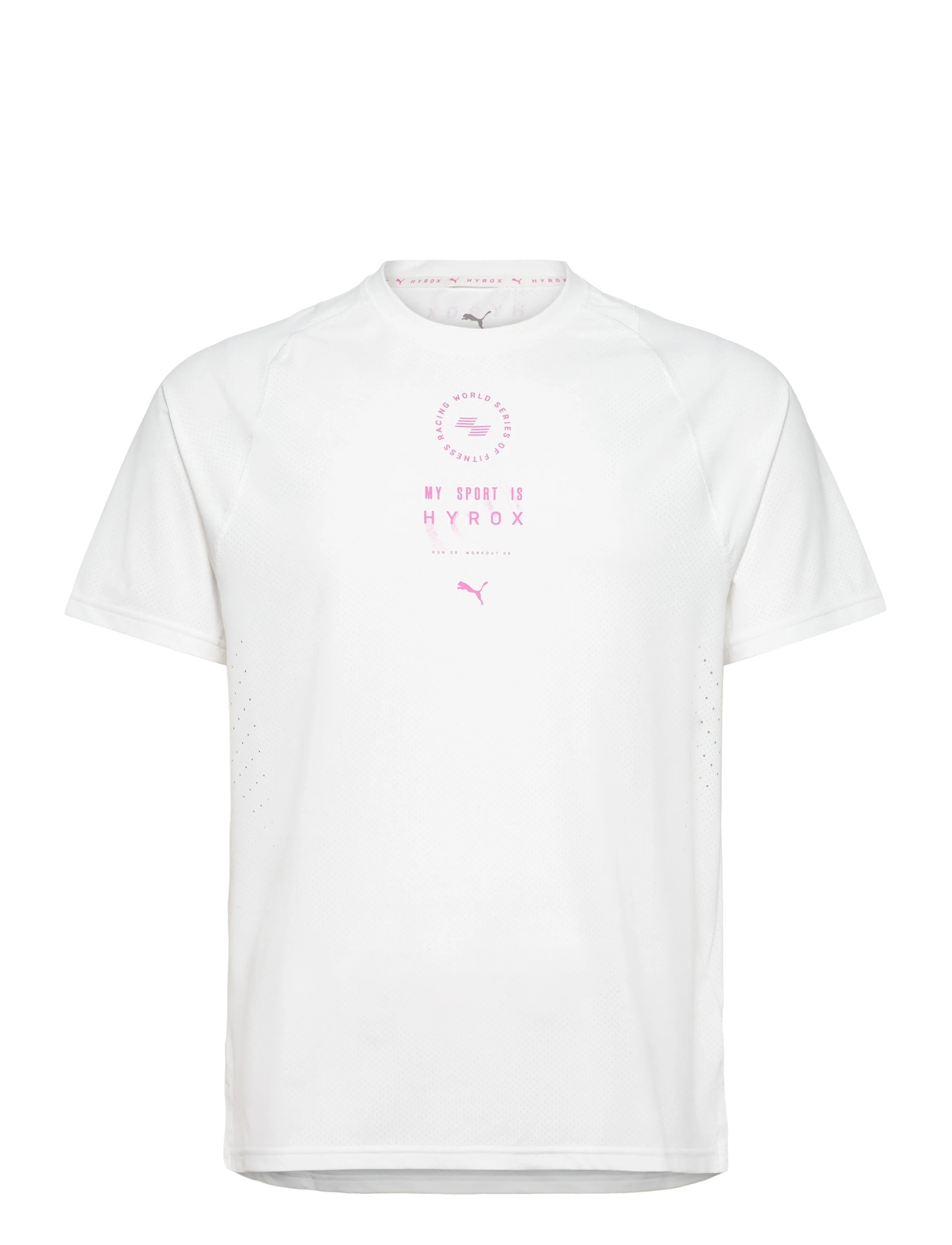 M PUMA X HYROX DRYELITE TRAINING TEE - PUMA WHITE