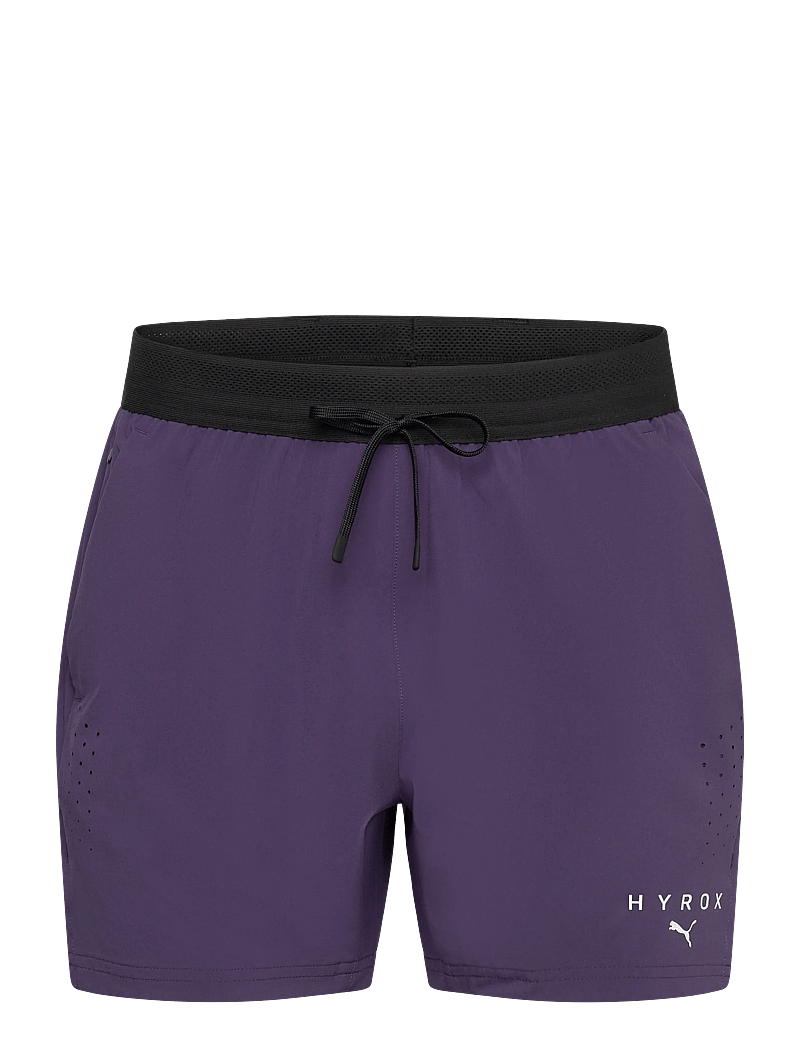 PUMA - M PUMA X HYROX DRYELITE 5" SHORT - trainingsshorts - deep plum - 0