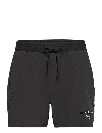 PUMA M PUMA X HYROX DRYELITE 5" SHORT - Riided - PUMA BLACK / black
