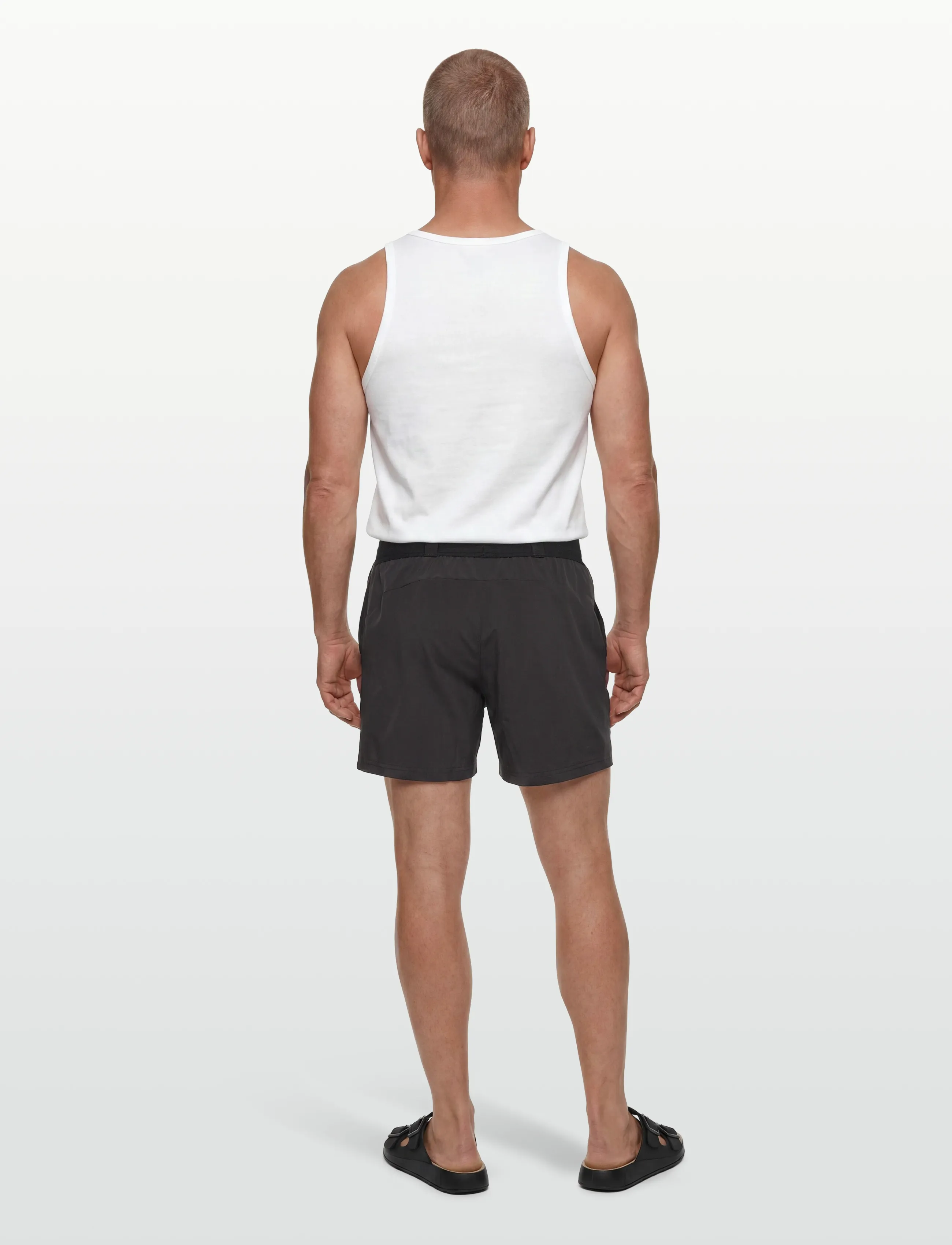 PUMA - M PUMA X HYROX DRYELITE 5" SHORT - træningsshorts - puma black - 4