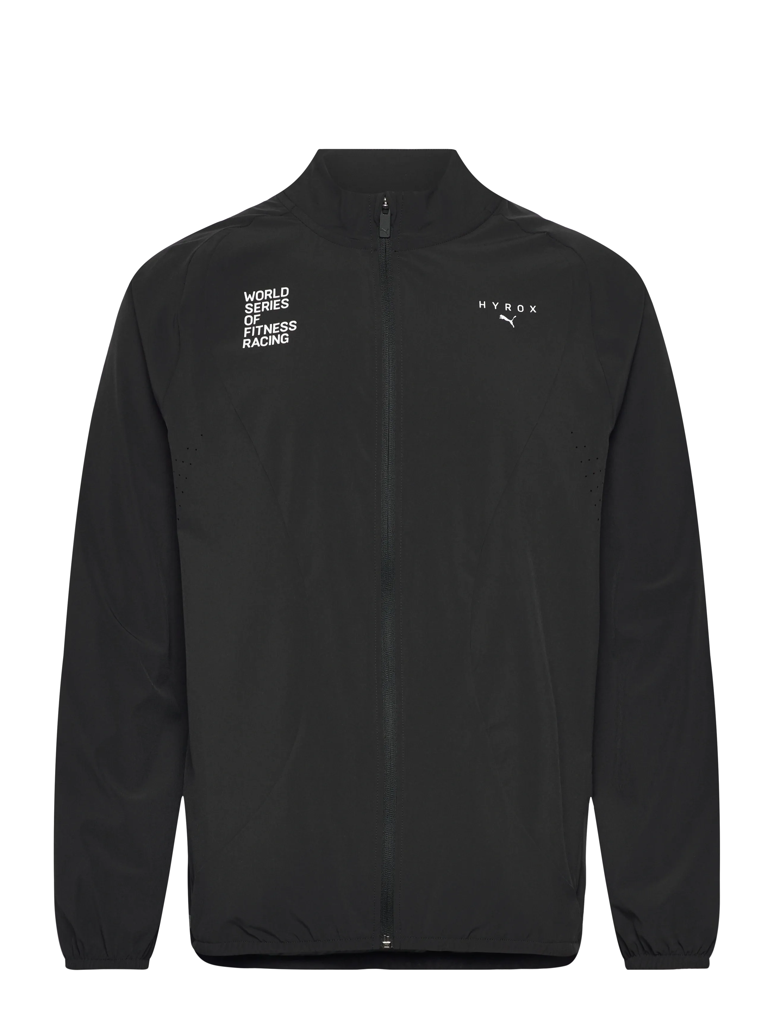 PUMA M Puma X Hyrox Dryelite Warm Up Jacket, Mænd, Opvarmningsjakke, Sort, Str: L