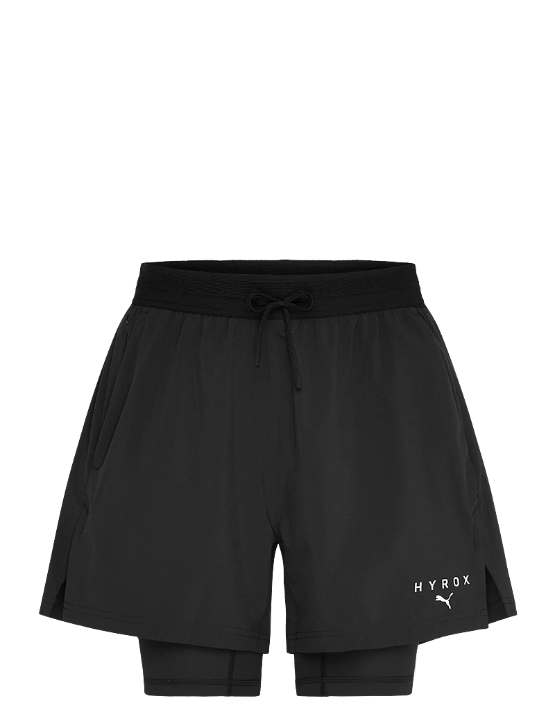 PUMA - W PUMA x HYROX DRYELITE 3" 2in1 SHORT - træningsshorts - puma black - 0