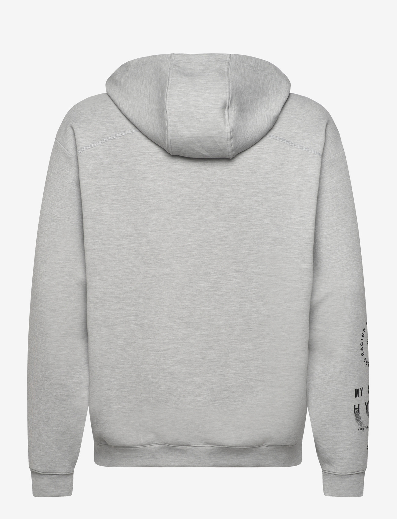 PUMA - M PUMA X HYROX CLOUDSPUN HOODIE - alussärgid - light gray heather - 1