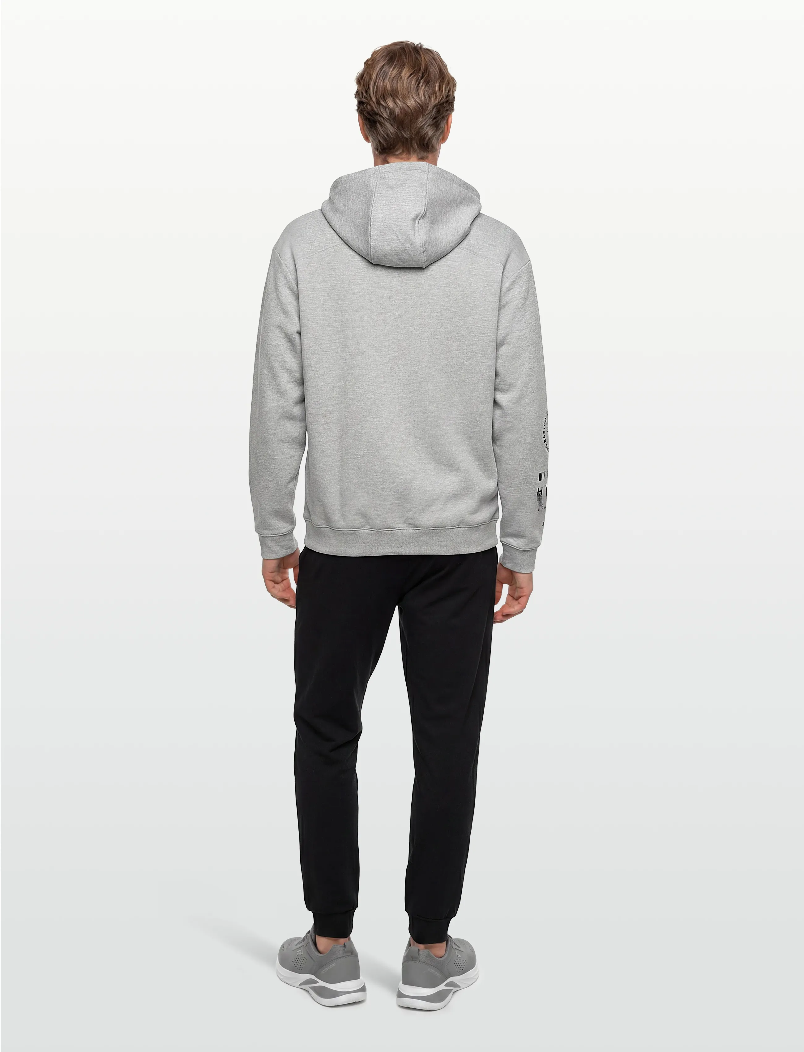 PUMA - M PUMA X HYROX CLOUDSPUN HOODIE - hūdiji - light gray heather - 5