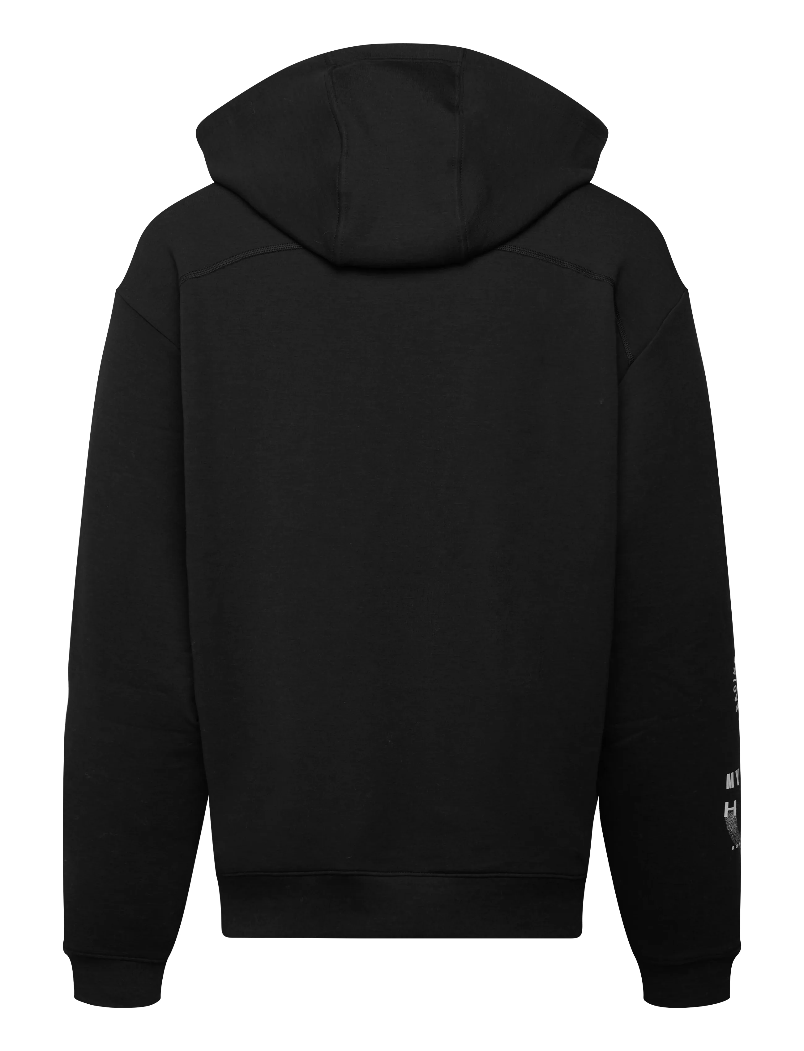PUMA - M PUMA X HYROX CLOUDSPUN HOODIE - alussärgid - puma black - 2