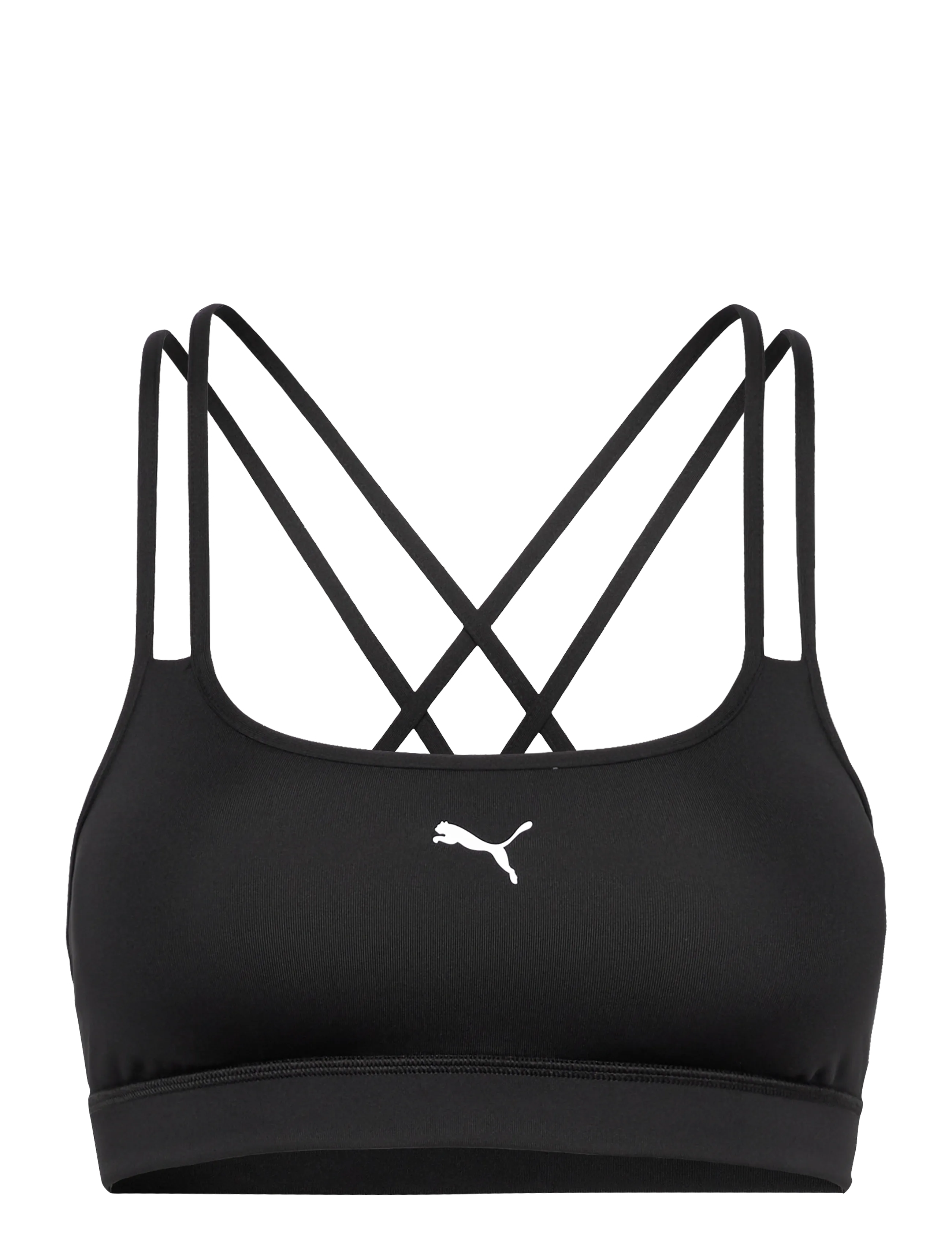 PUMA Move Strappy Bra - Low, XL, Black, Sport Clothing > Sport Bras - All, Dame