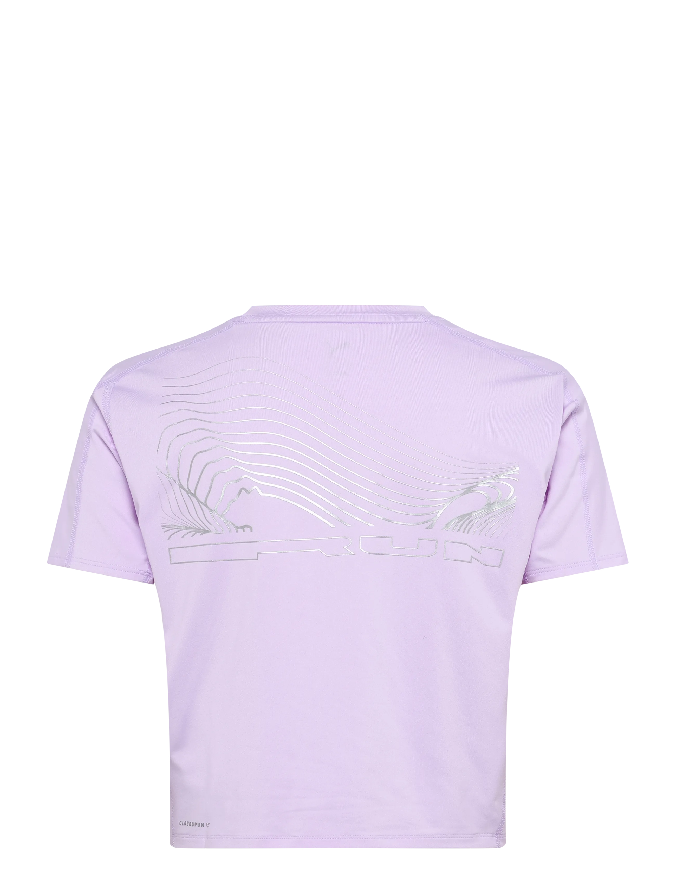 PUMA - W Run BRIGHTSTRIDE Cloudspun Tee - t-shirts - light lavender - 1