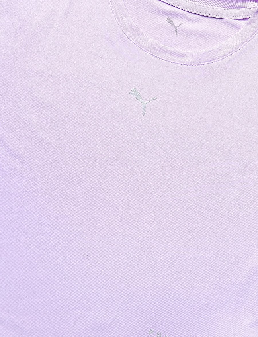PUMA - W Run BRIGHTSTRIDE Cloudspun Tee - t-shirts - light lavender - 2