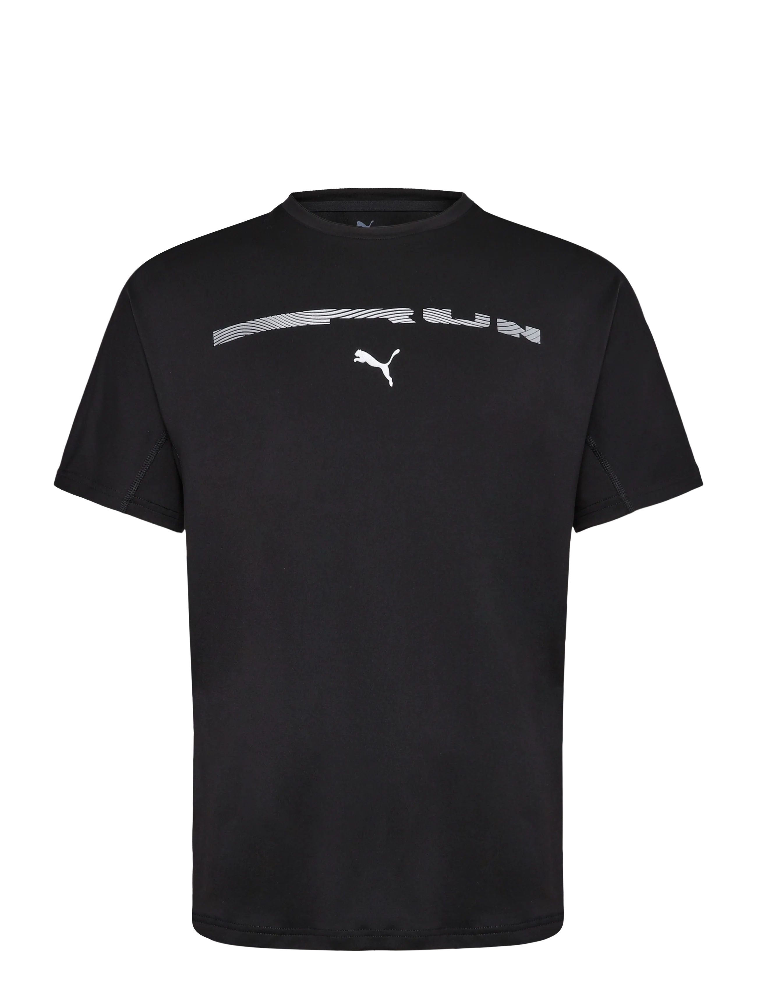 PUMA M Run BRIGHTSTRIDE Cloudspun Tee - Kläder - PUMA BLACK / black