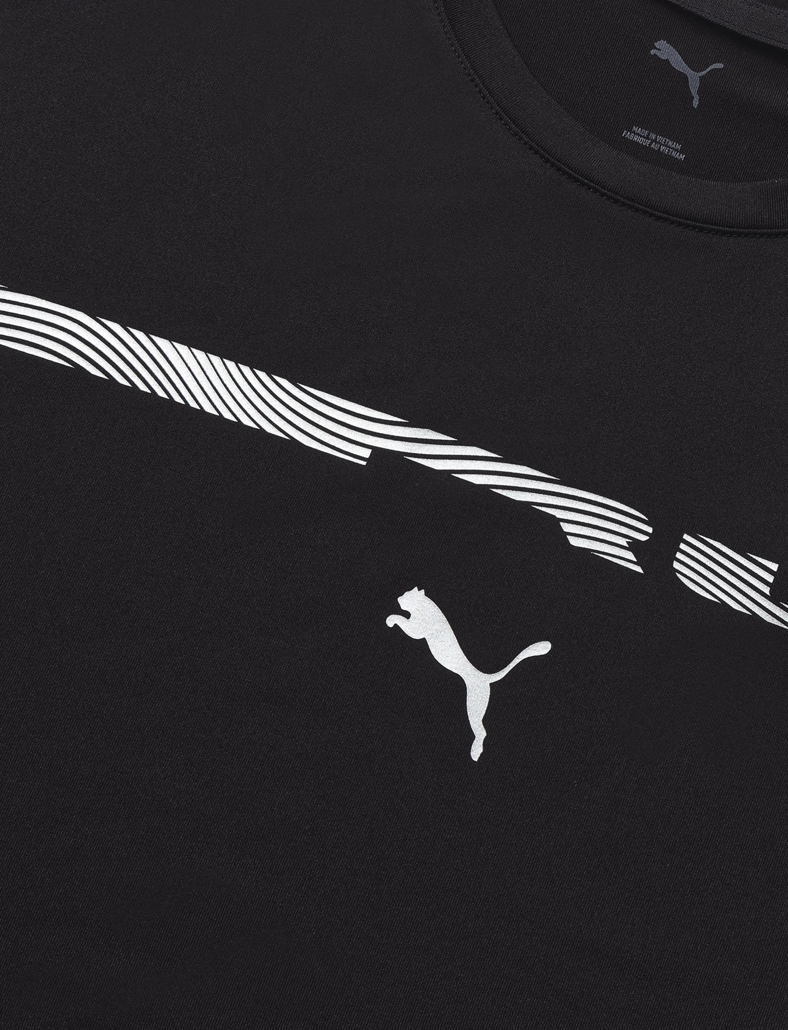 PUMA - M Run BRIGHTSTRIDE Cloudspun Tee - t-shirts - puma black - 2