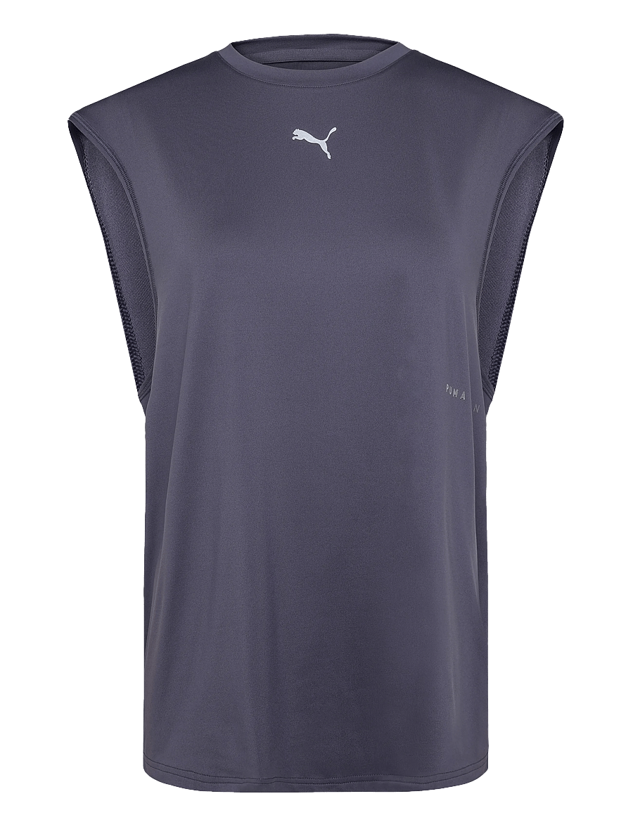 PUMA - M Run BRIGHTSTRIDE Cloudspun Sleeveless - linnen - inky depths - 0