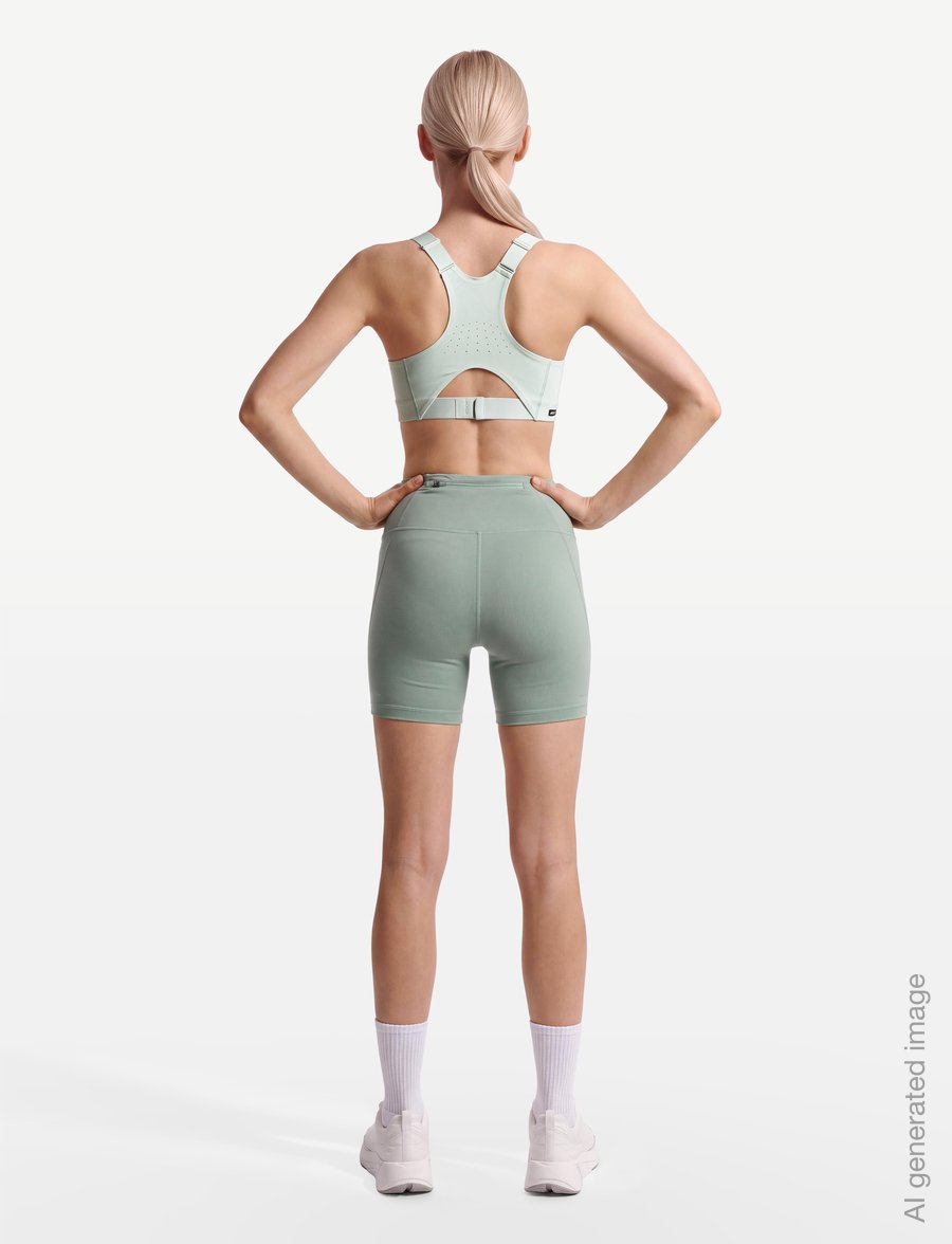 PUMA - PWRMODE BRA - HIGH - sport bh:ar - creme de mint - 4