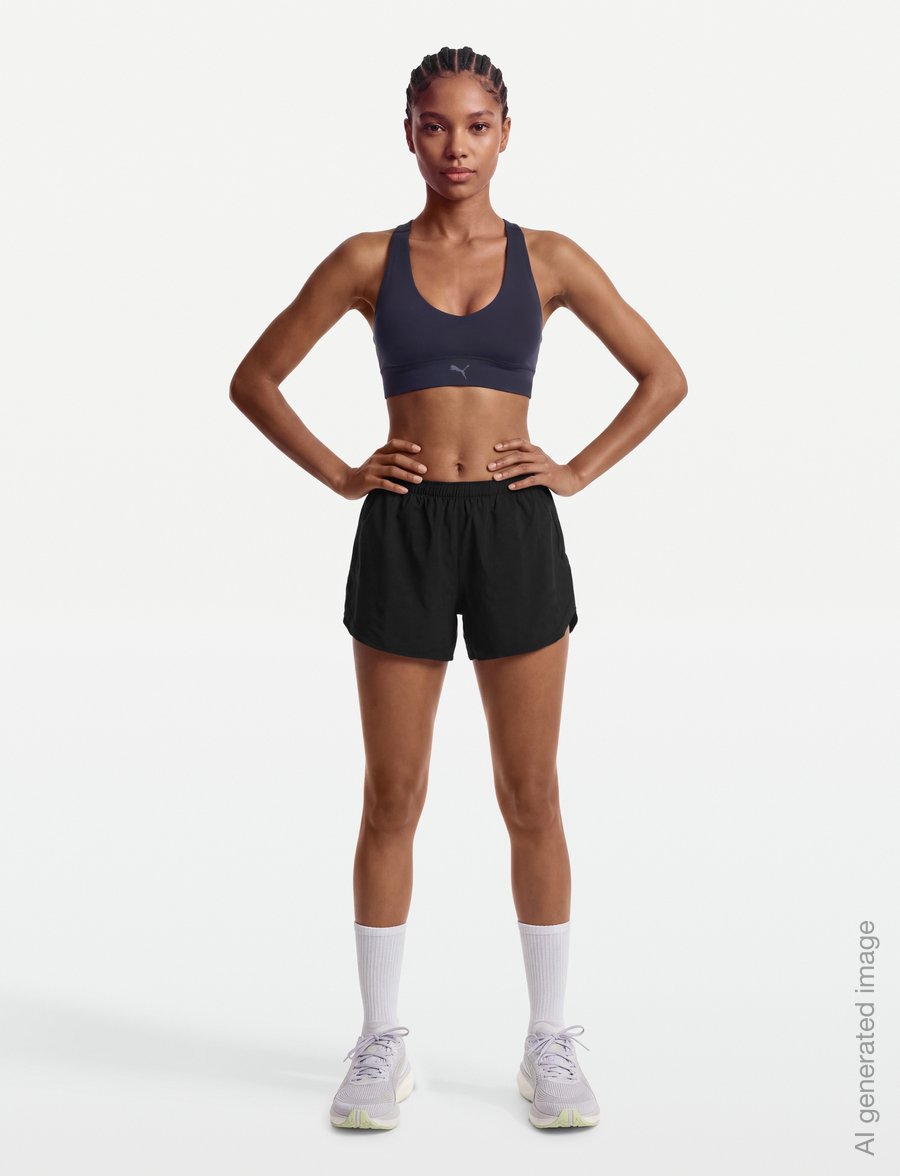 PUMA - Shapeluxe Bra - Mid - spordi-rinnahoidjad - inky depths - 0