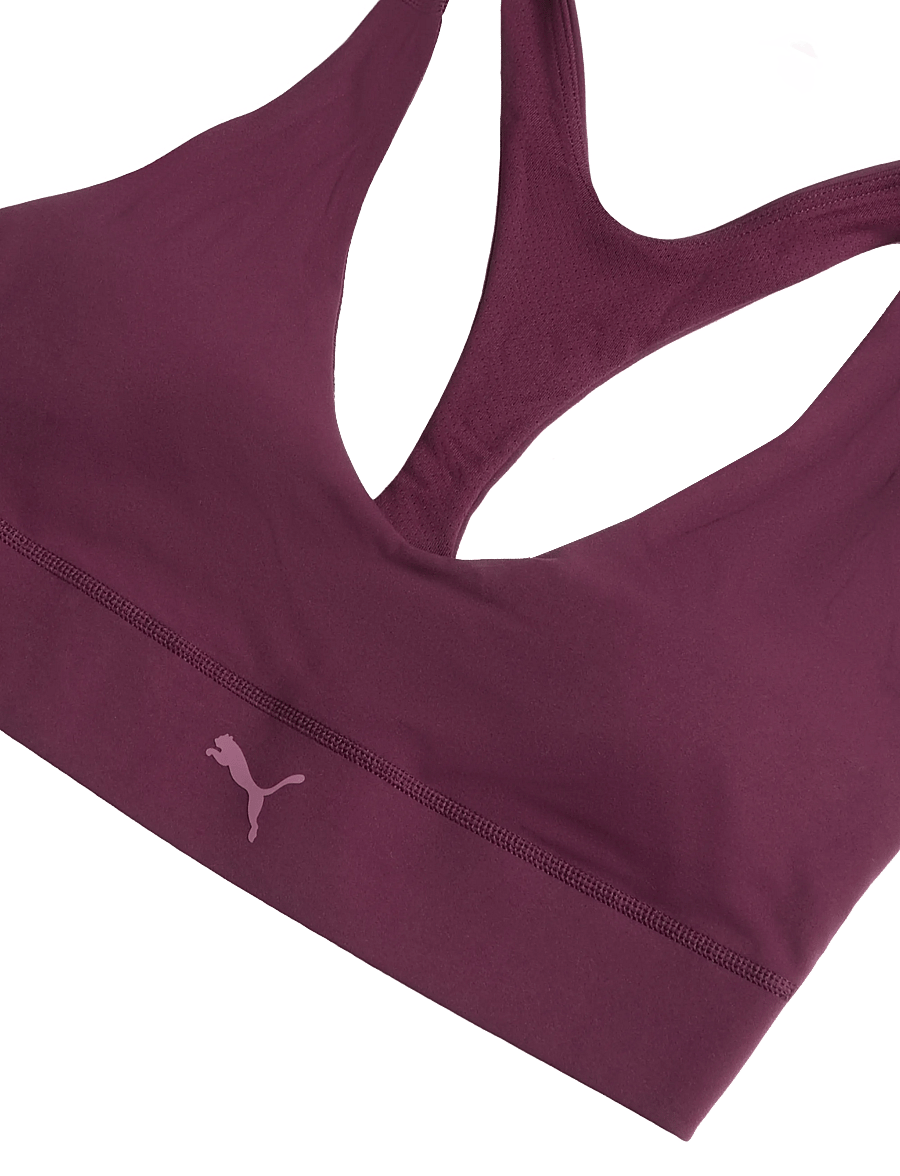 PUMA - Shapeluxe Bra - Mid - sport-bhs - ruby noir - 2