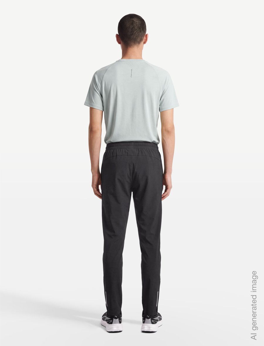 PUMA - M PWRTRAIN STRETCH WOVEN PANT - træningsbukser - puma black - 4