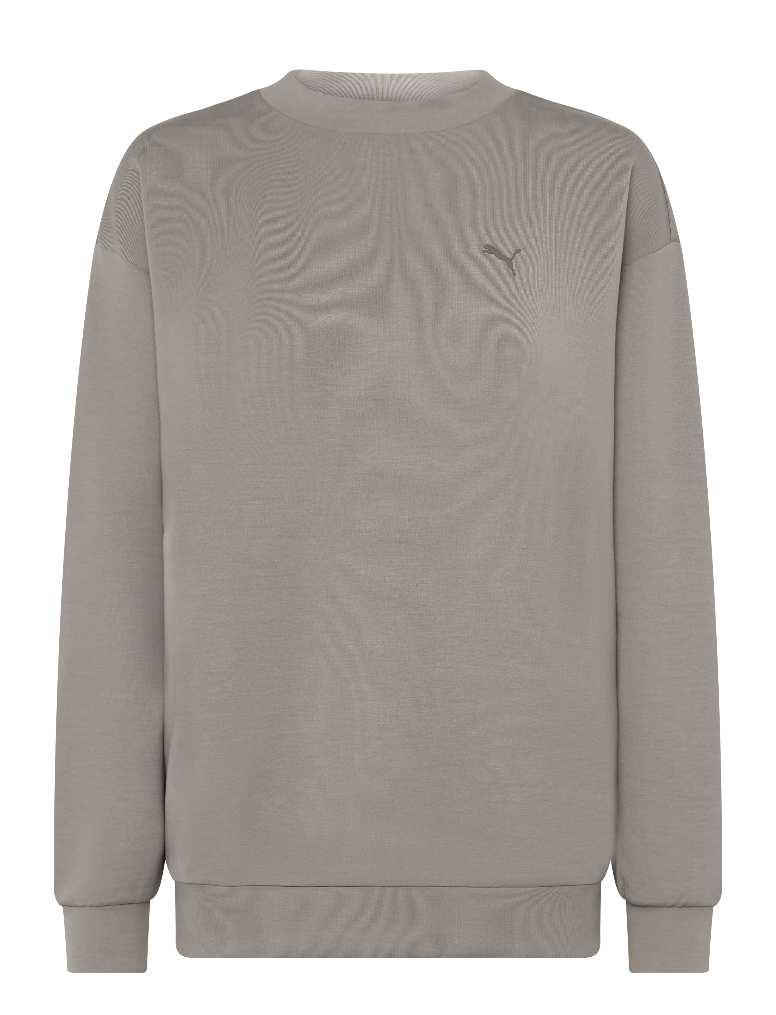 PUMA W Cloudspun Crew Neck - PUMA - MOUSE GRAY / grey