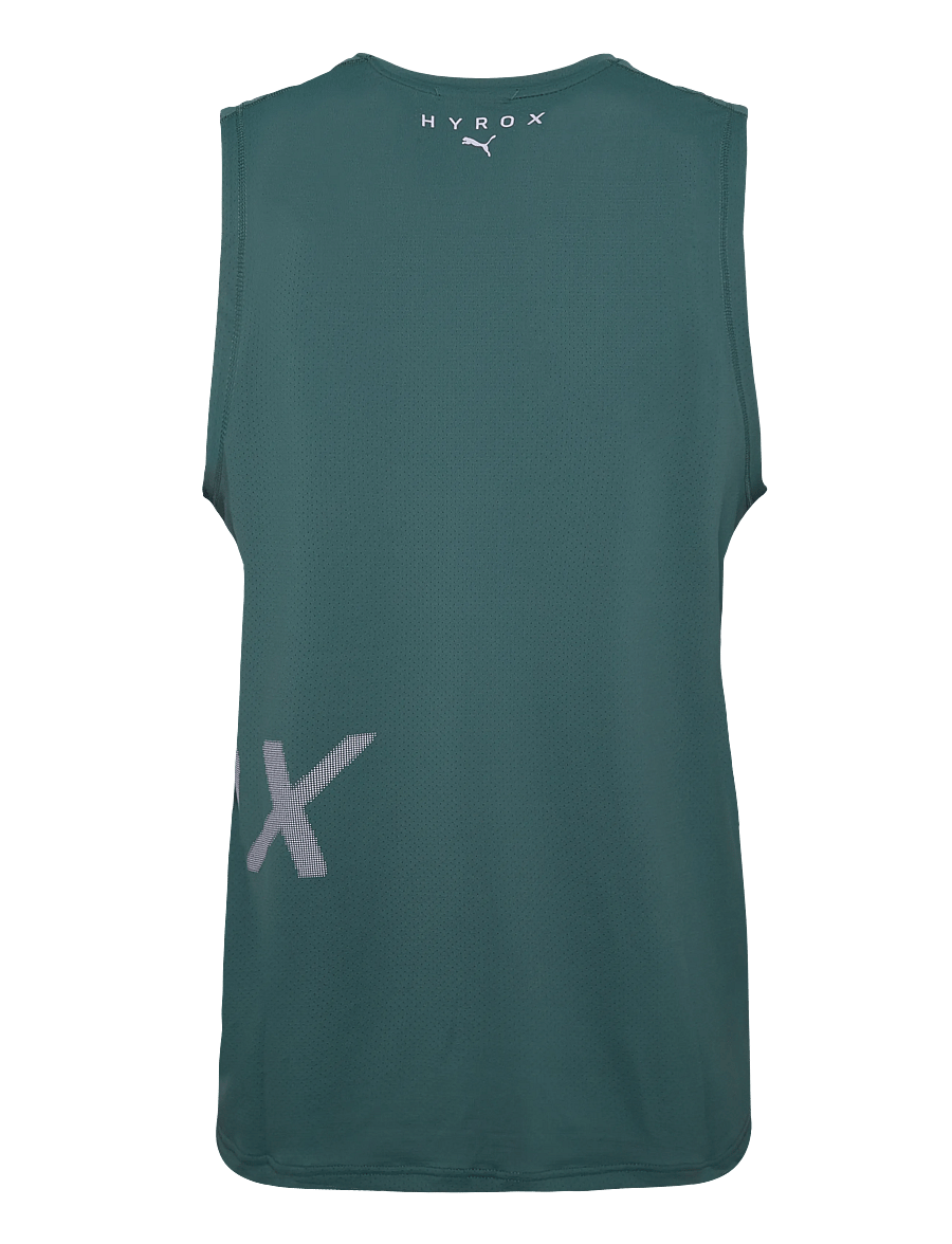 PUMA - M PUMA X HYROX PWRMODE TRAINING TANK - linnen - herb garden - 1