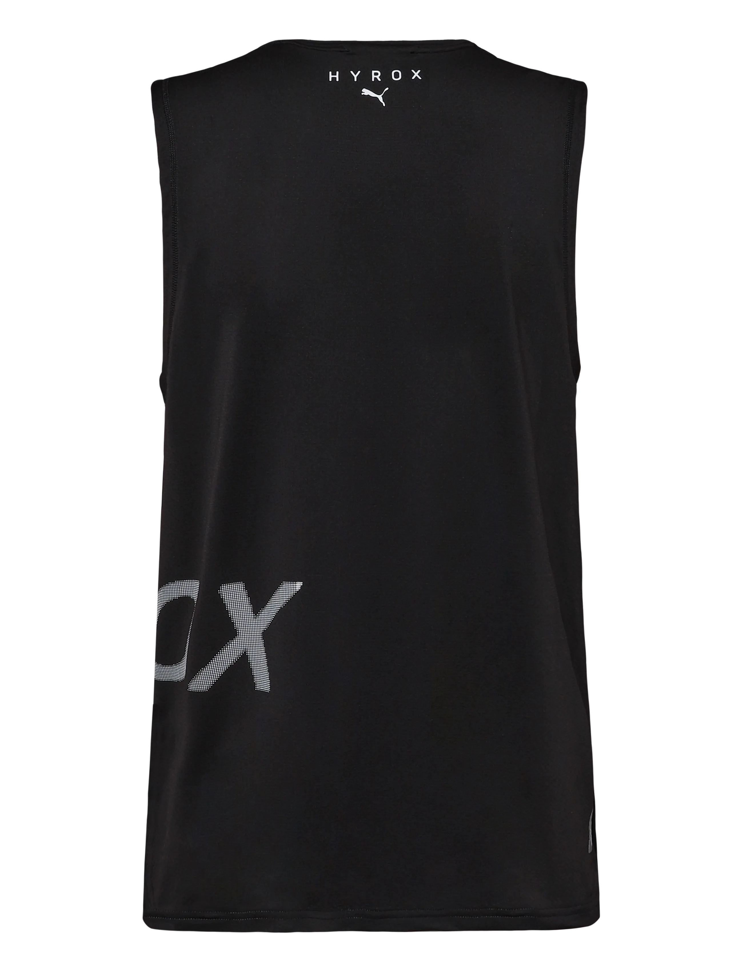 PUMA - M PUMA X HYROX PWRMODE TRAINING TANK - linnen - puma black - 1