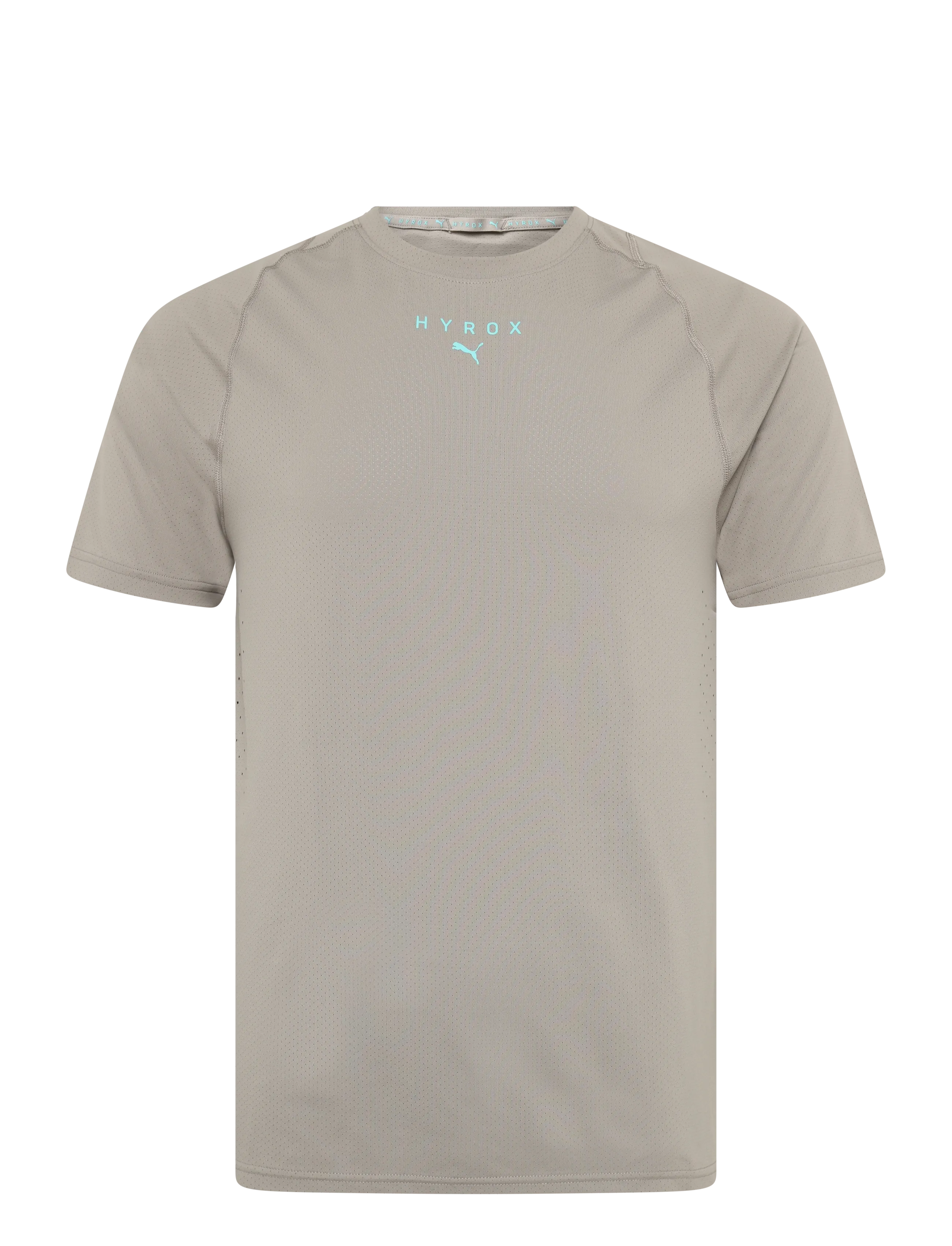 PUMA M PUMA X HYROX PWRMODE TEE - Tøj - MOUSE GRAY / grey