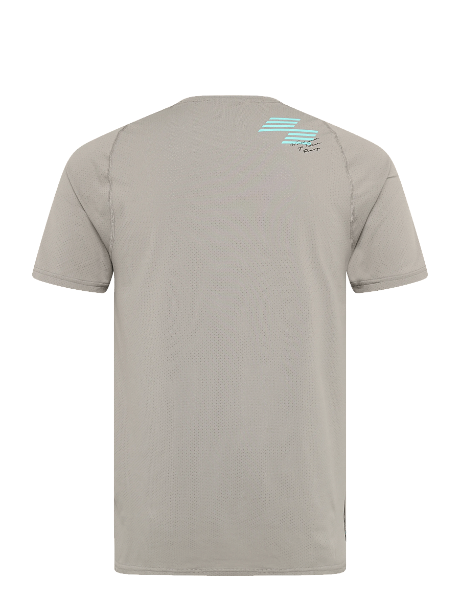 PUMA - M PUMA X HYROX PWRMODE TEE - t-shirts - mouse gray - 1