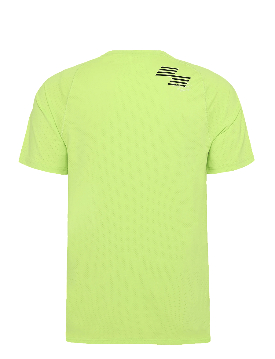 PUMA - M PUMA X HYROX PWRMODE TEE - t-shirts - sunny lime - 1