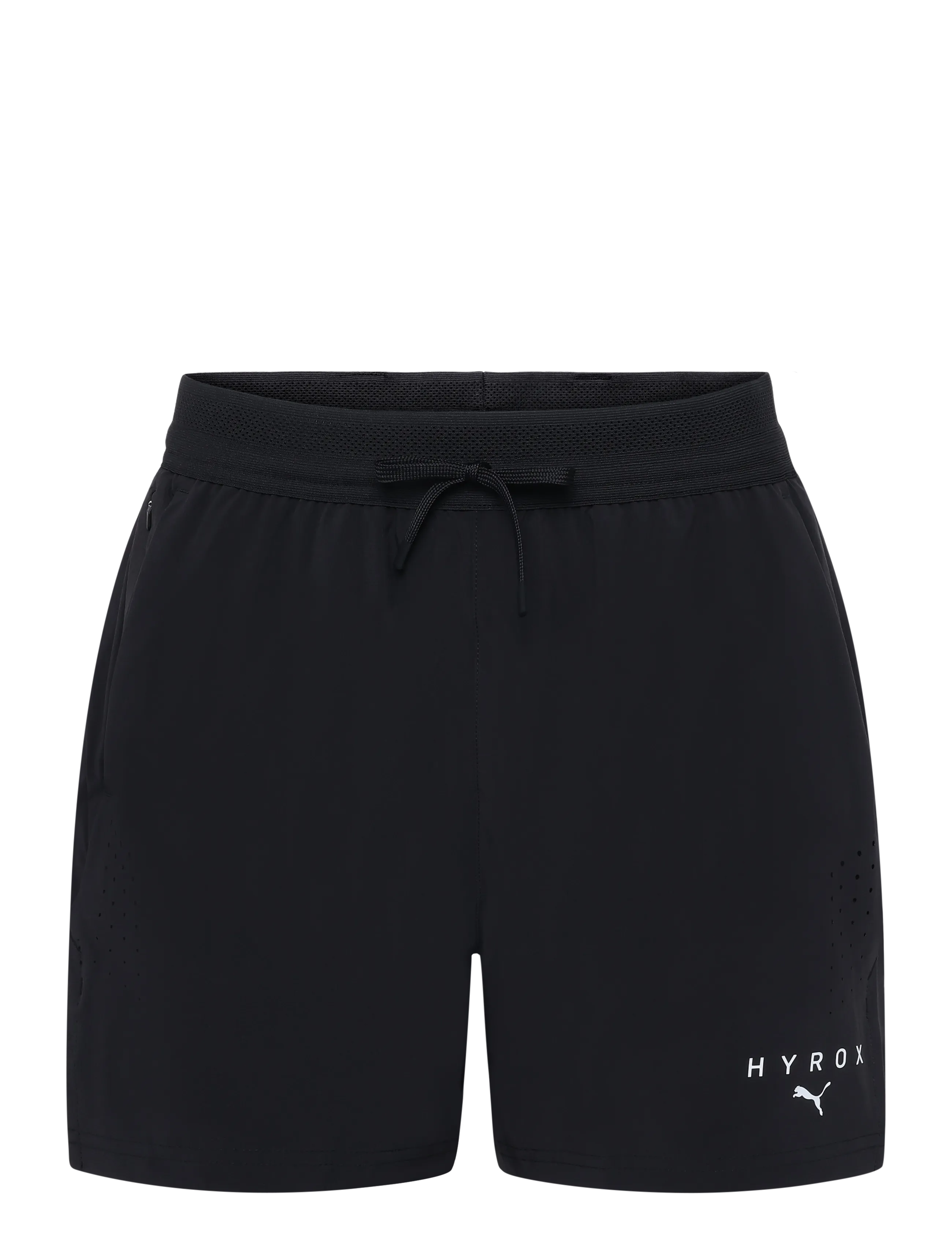PUMA M Puma X Hyrox Pwrmode 5" Short, S, Sport Shorts, Schwarz - Training Männerswear