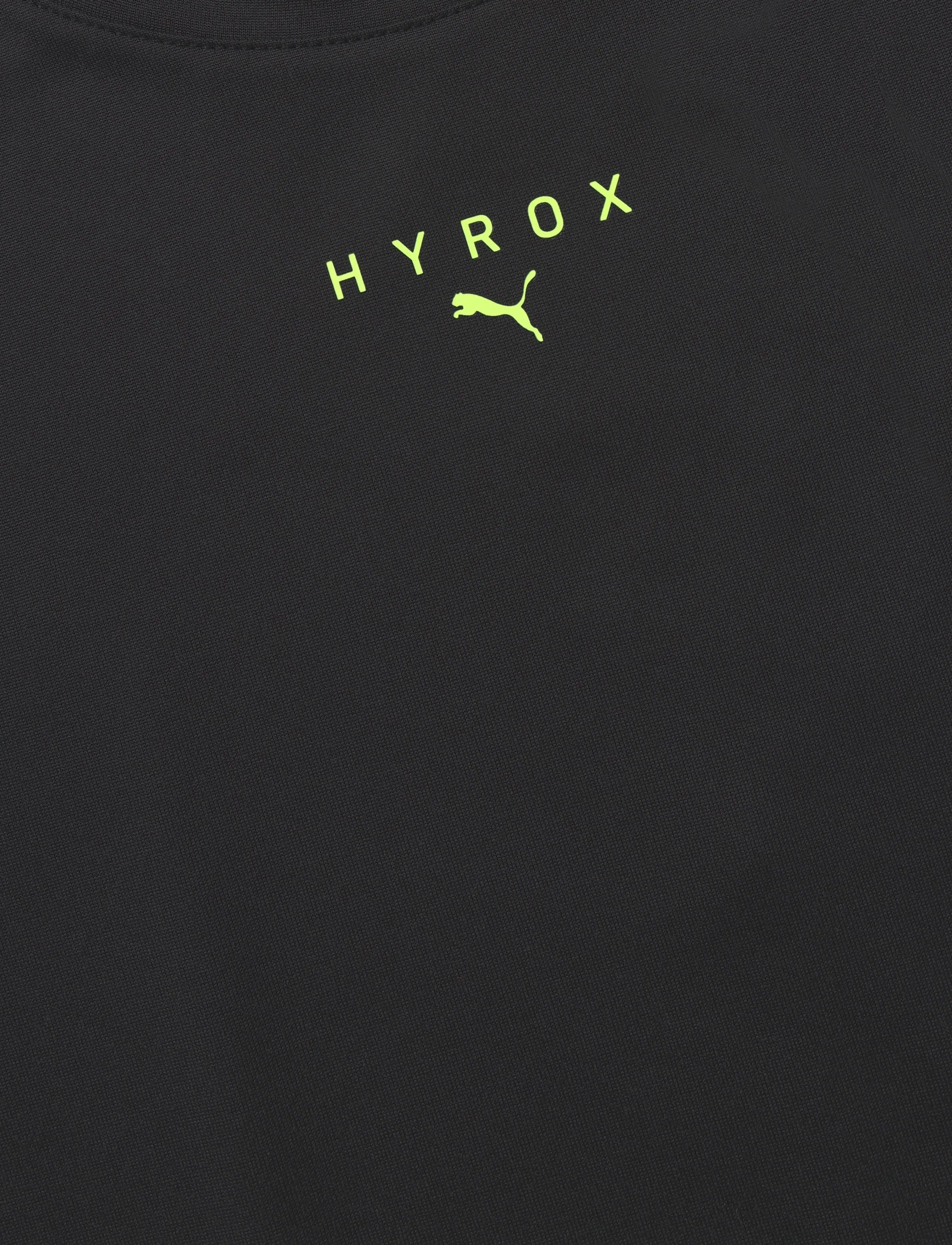 PUMA - W PUMA X HYROX POLY GRAPHIC TEE - t-shirts - puma black - 2