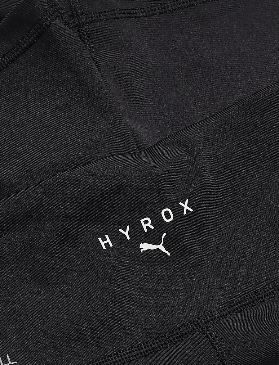 PUMA - W PUMA X HYROX ESS SHORT TIGHT - trainingstights - puma black - 2