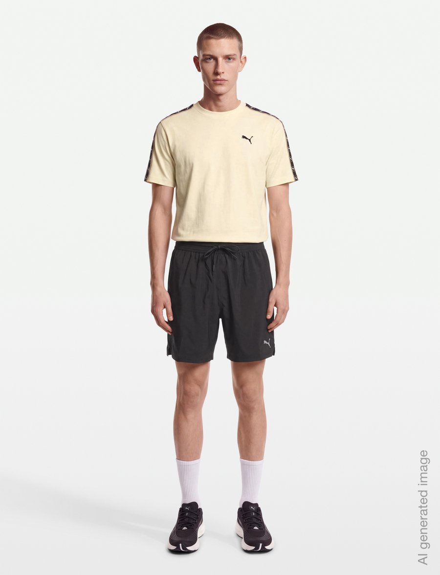 PUMA - M PWRTRAIN 7" WOVEN SHORT - træningsshorts - puma black - 0
