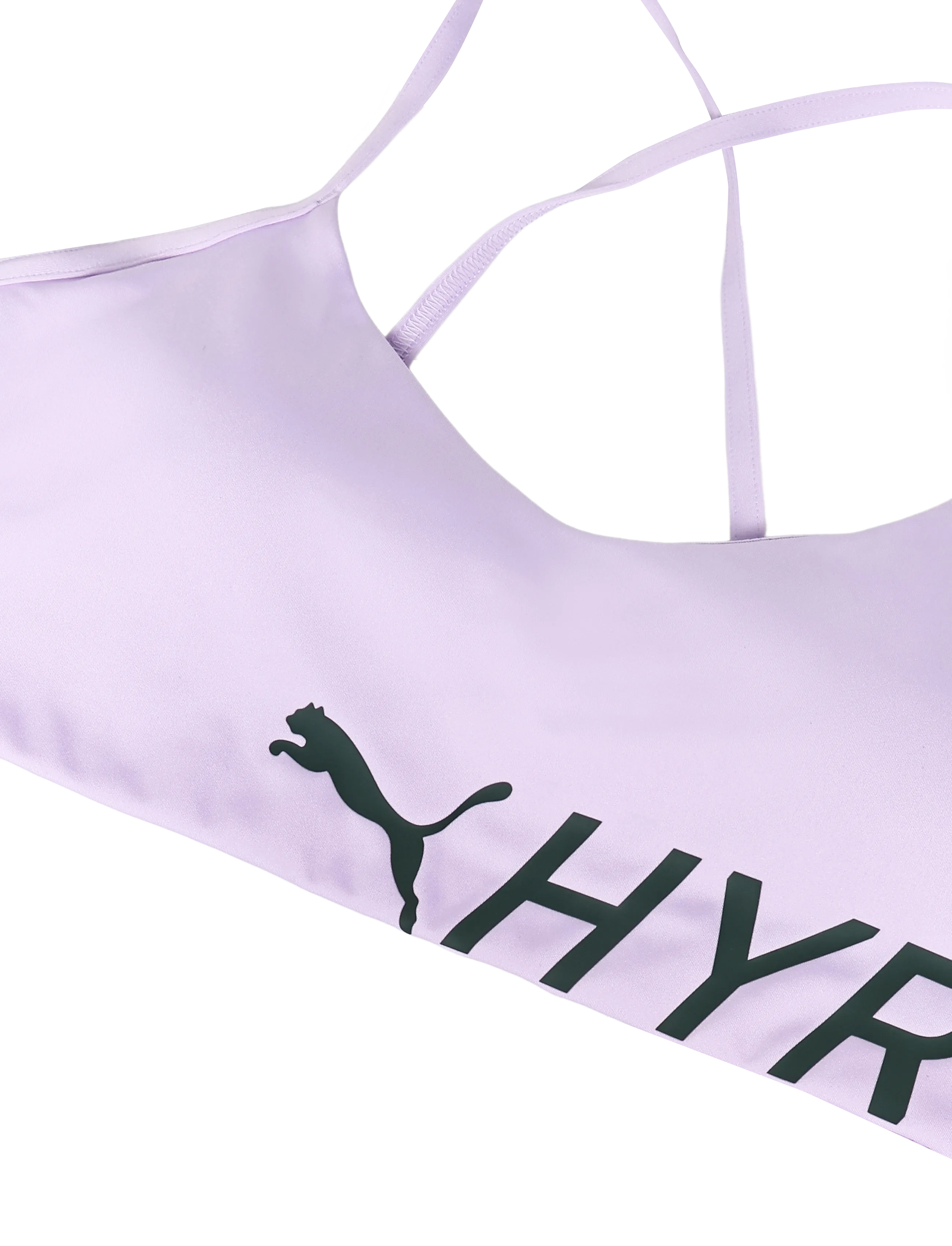 PUMA - W PUMA X HYROX STRAPPY PWRMODE BRA - sports bras - light lavender - 2