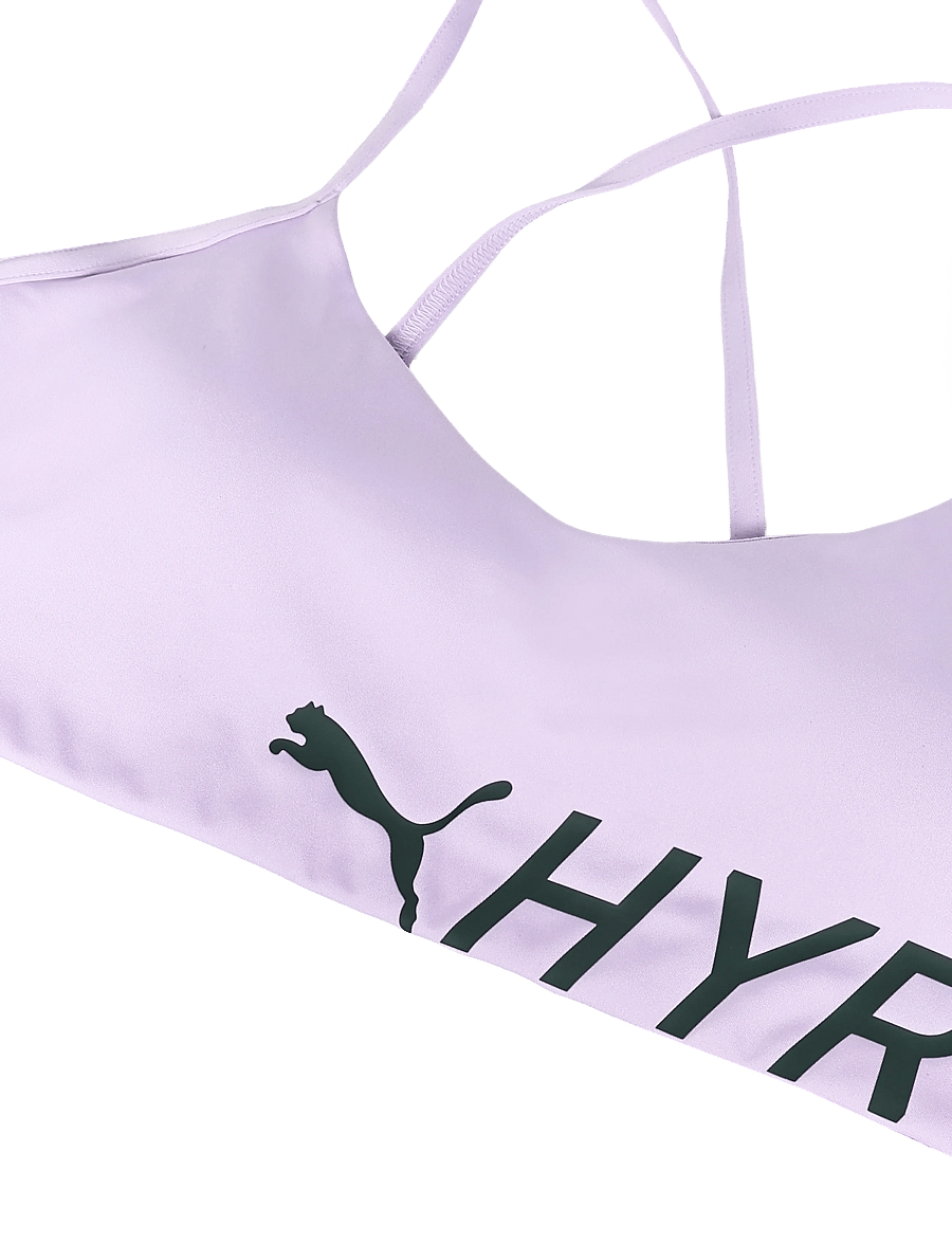 PUMA - W PUMA X HYROX STRAPPY PWRMODE BRA - sport bh:ar - light lavender - 2