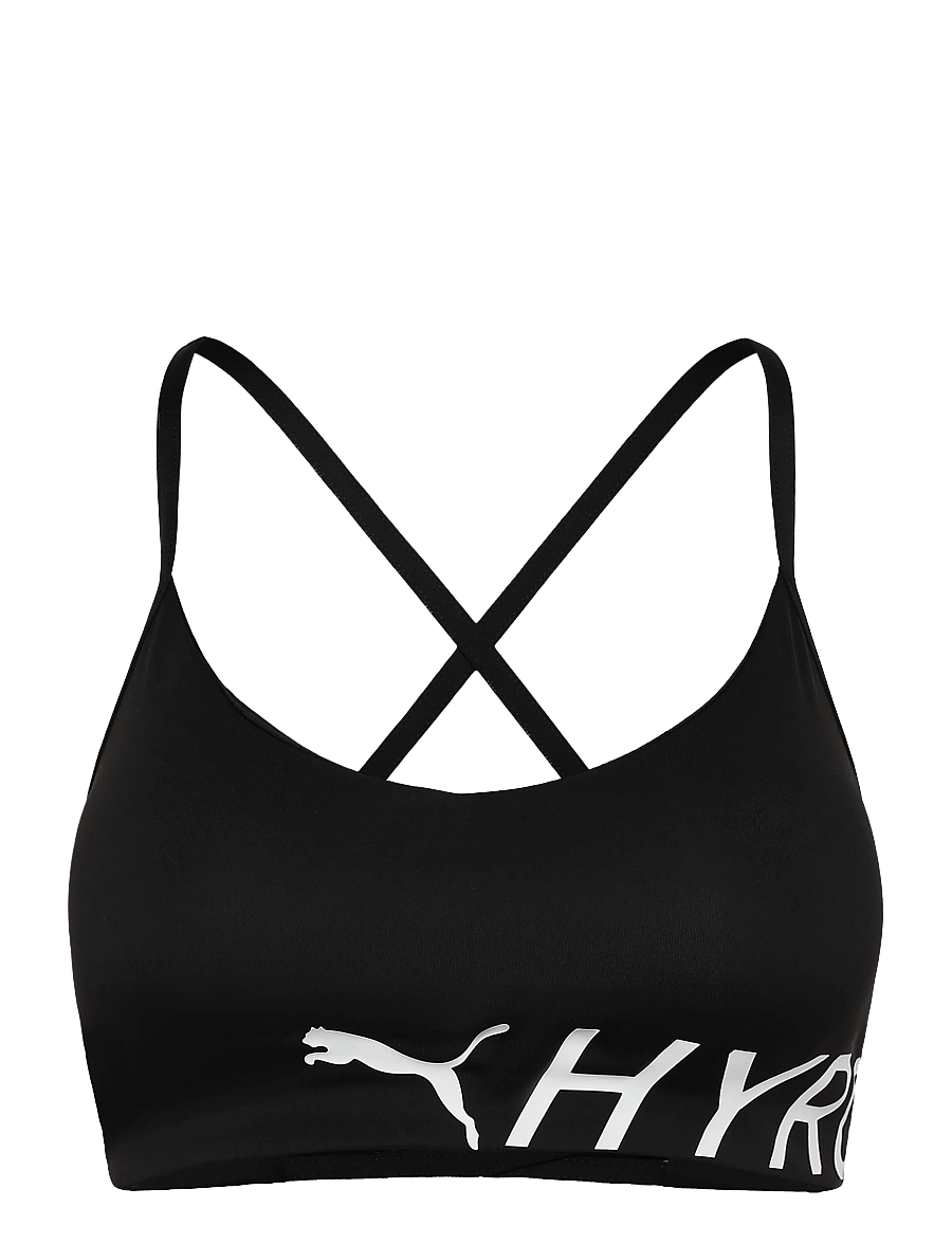 PUMA - W PUMA X HYROX STRAPPY PWRMODE BRA - sport bh:ar - puma black - 0